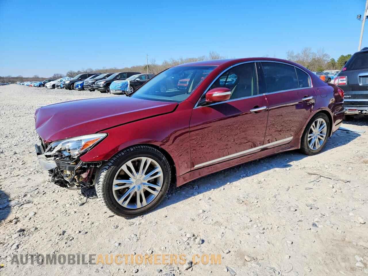 KMHGC4DF8CU159031 HYUNDAI GENESIS 2012