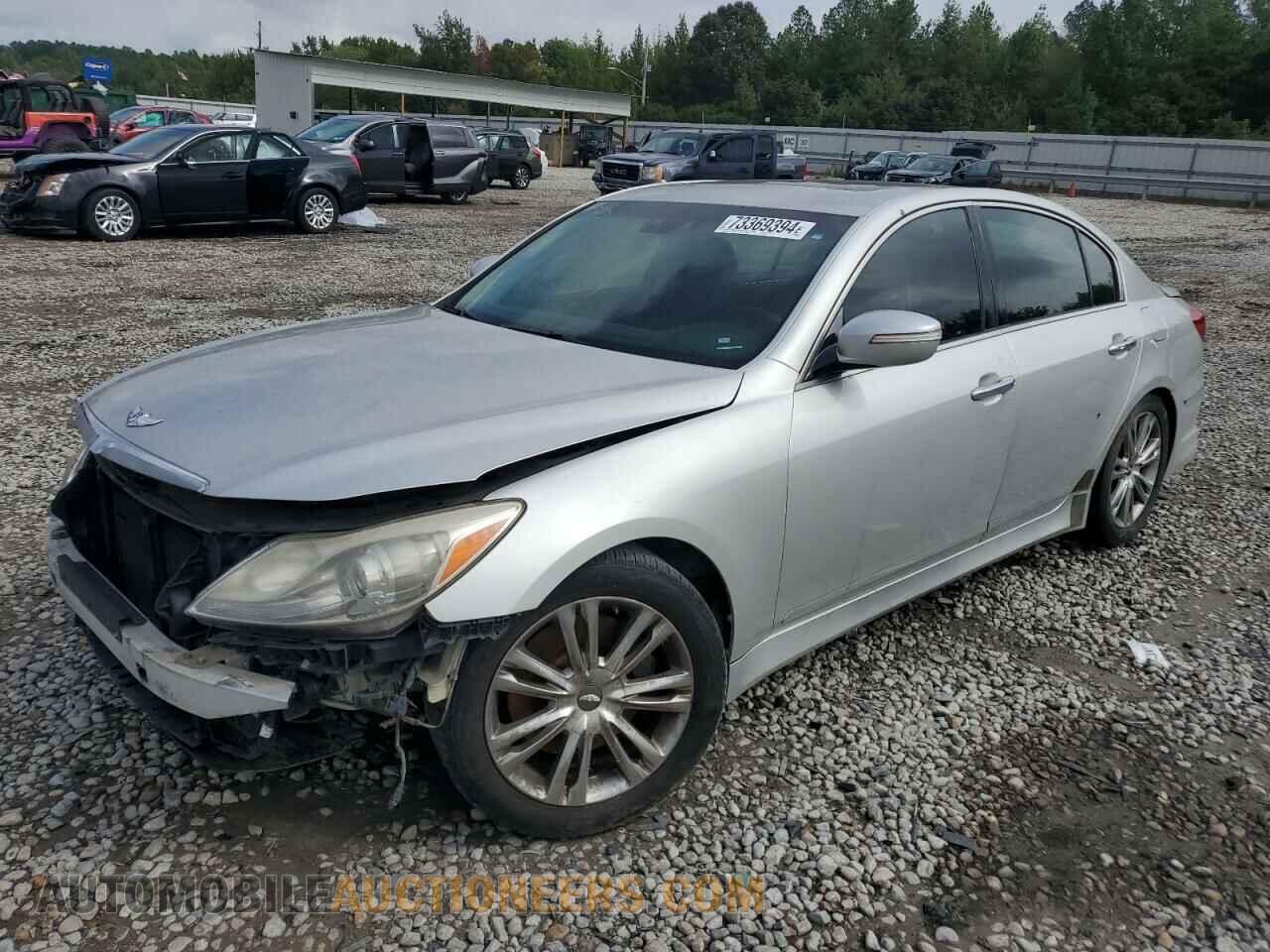 KMHGC4DF8CU177920 HYUNDAI GENESIS 2012
