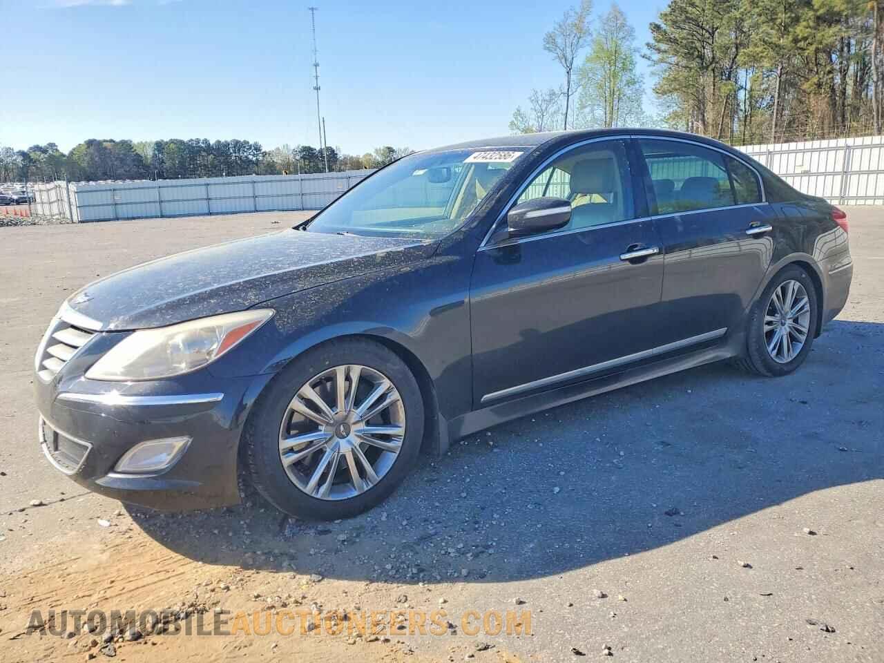 KMHGC4DF8CU199383 HYUNDAI GENESIS 2012
