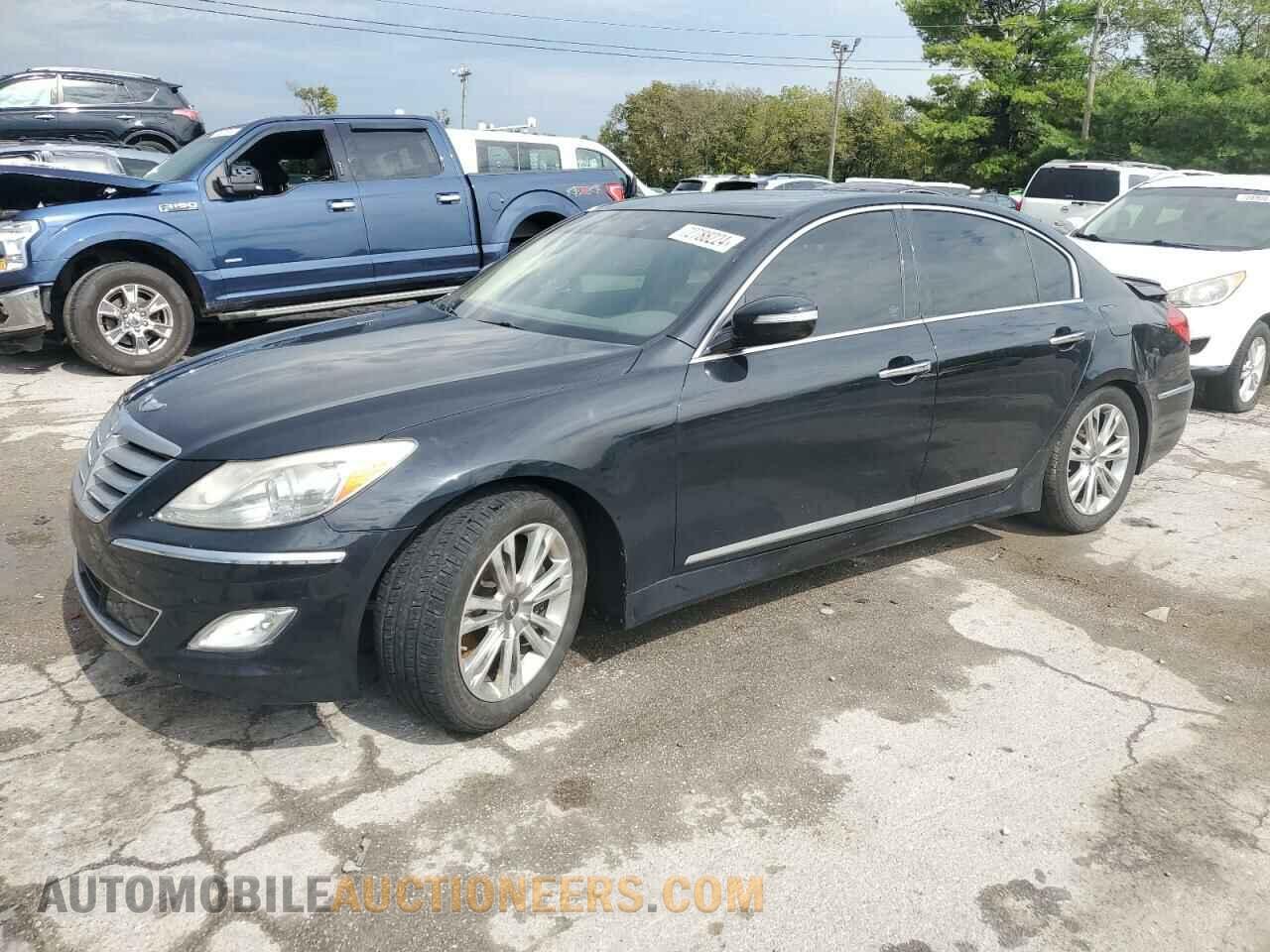 KMHGC4DF8CU208213 HYUNDAI GENESIS 2012