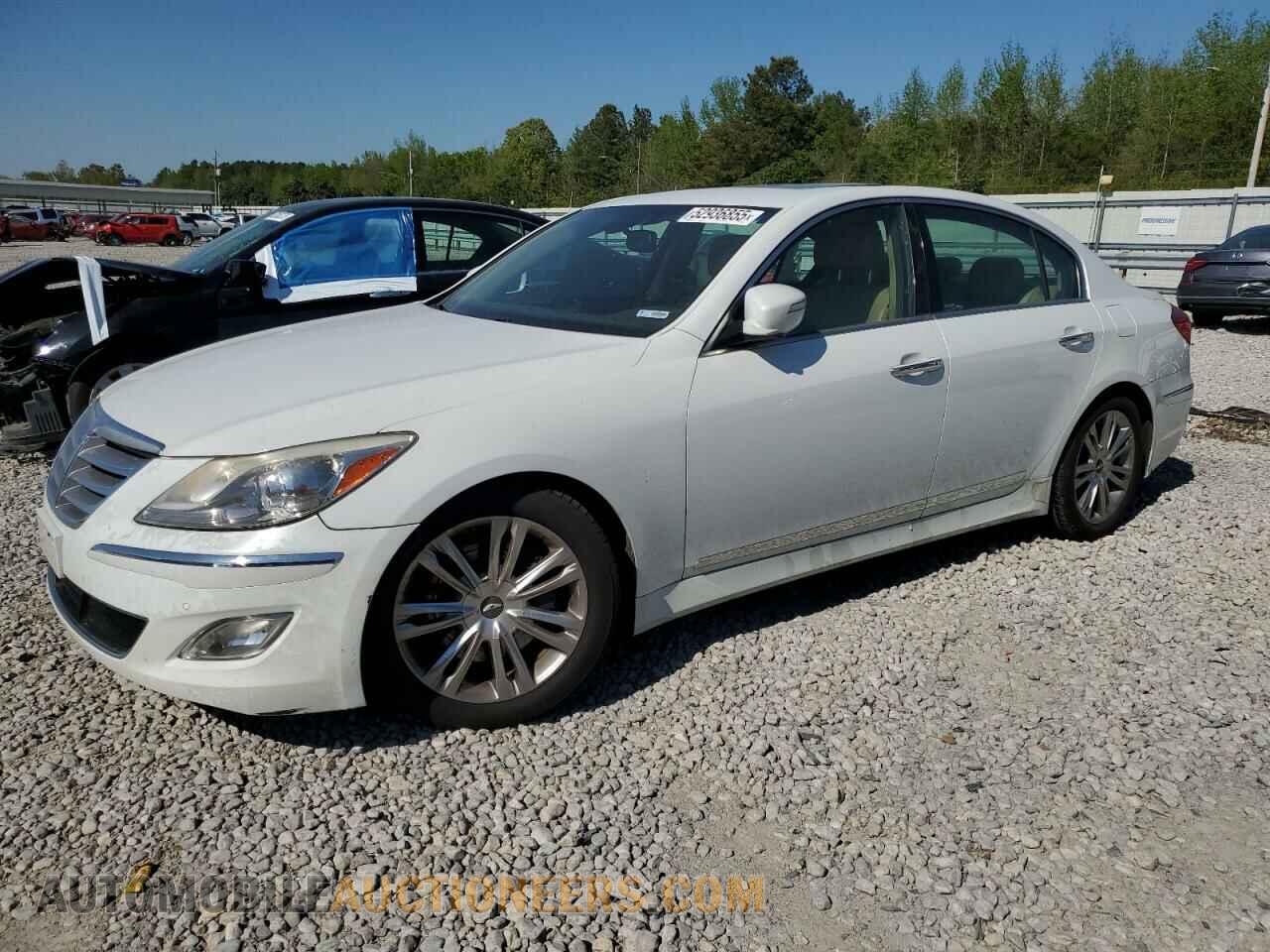 KMHGC4DF8CU211239 HYUNDAI GENESIS 2012