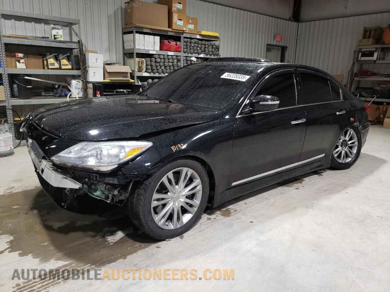 KMHGC4DF9CU166098 HYUNDAI GENESIS 2012