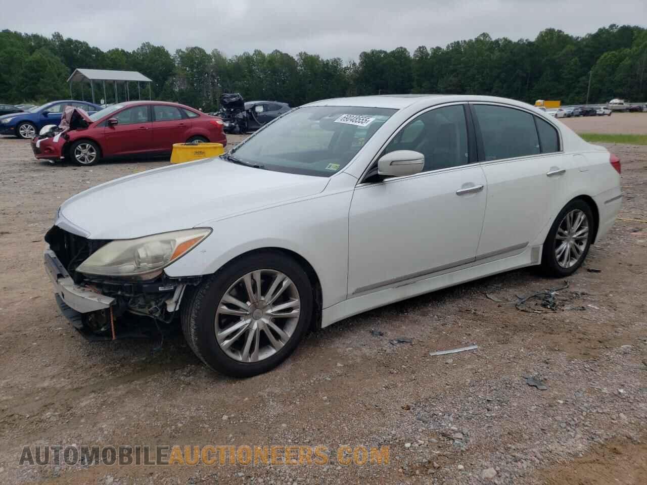 KMHGC4DFXCU168457 HYUNDAI GENESIS 2012