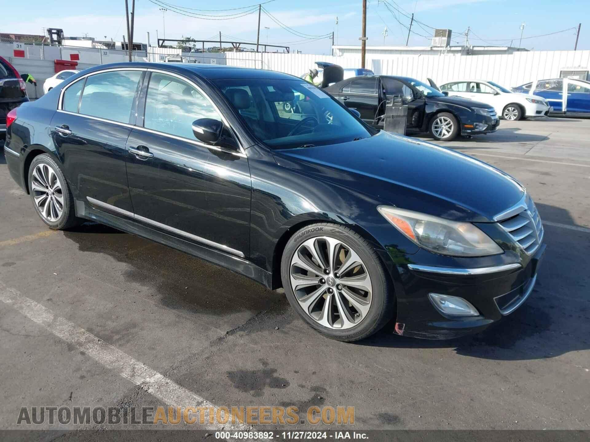 KMHGC4DH1CU200052 HYUNDAI GENESIS 2012