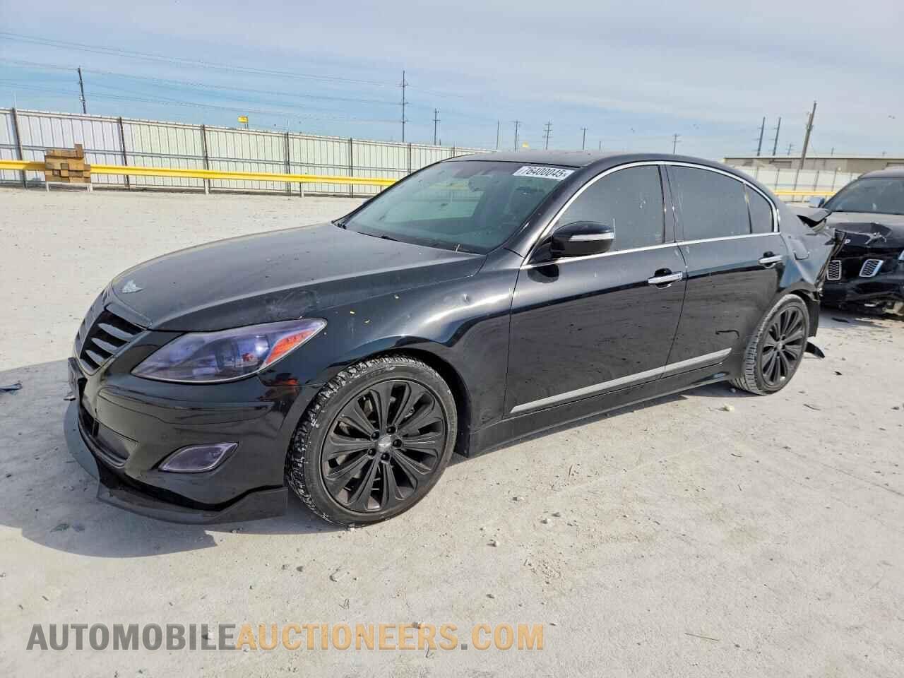 KMHGC4DH3CU163330 HYUNDAI GENESIS 2012