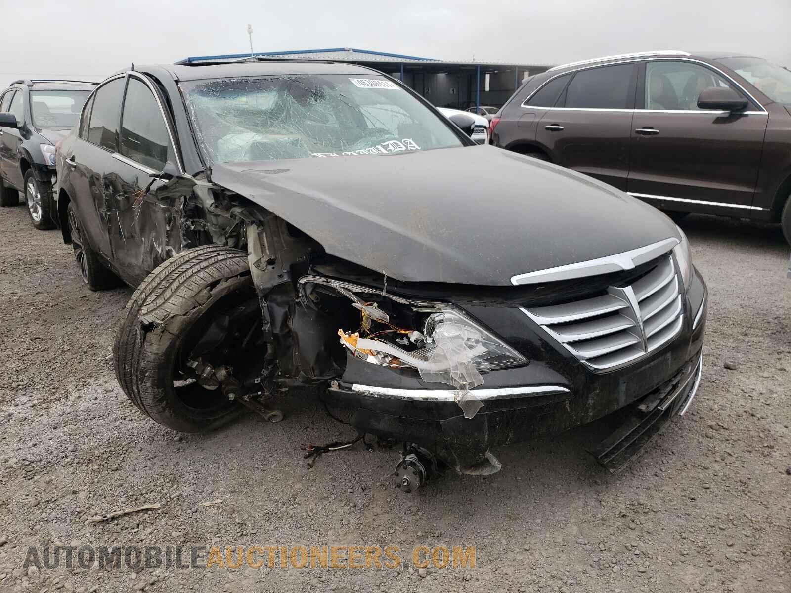KMHGC4DH8CU158351 HYUNDAI GENESIS 2012