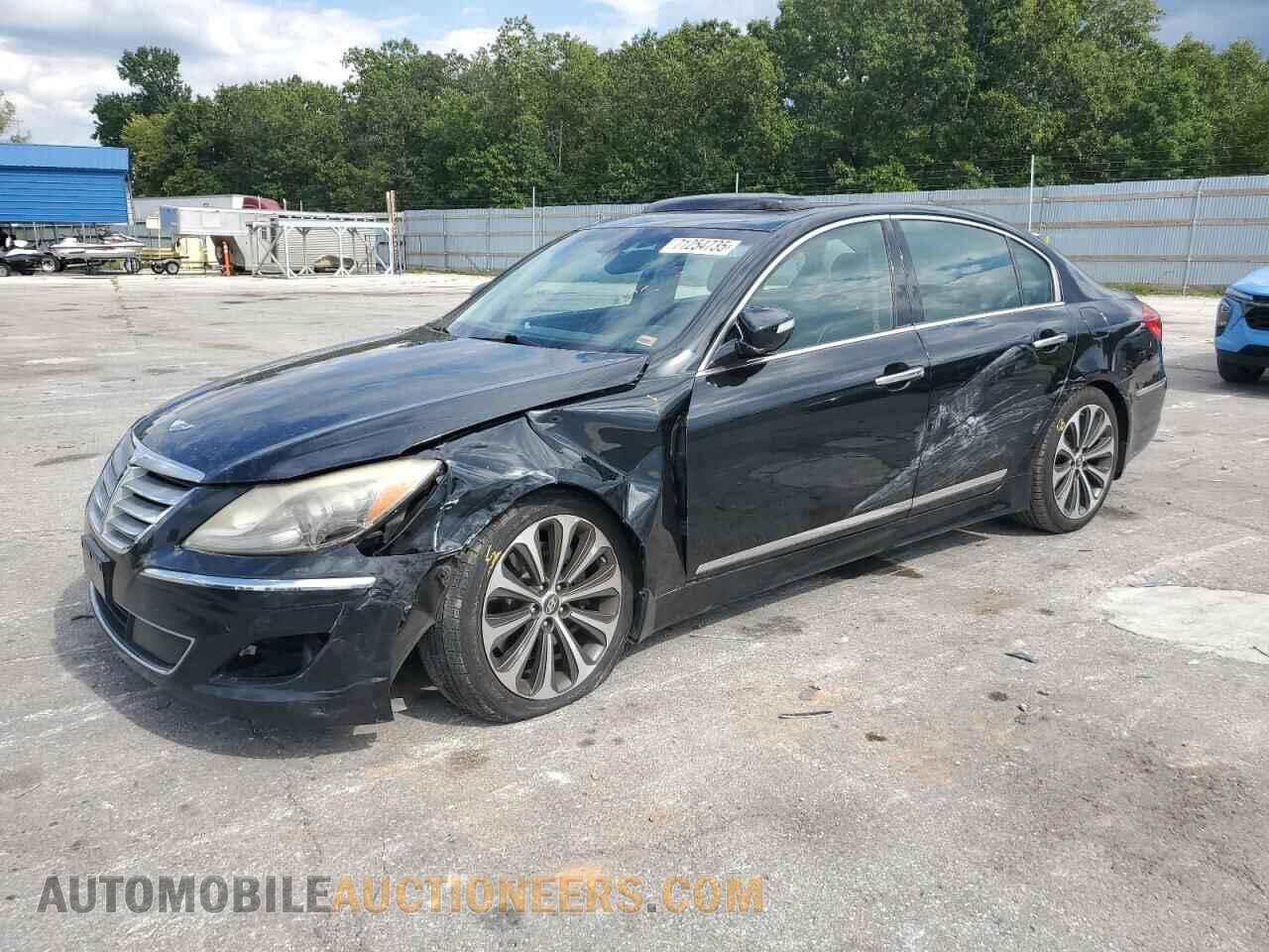KMHGC4DH9CU200607 HYUNDAI GENESIS 2012