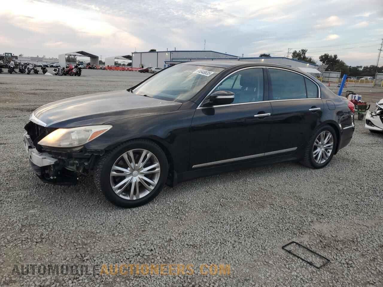 KMHGC4DHXCU173675 HYUNDAI GENESIS 2012