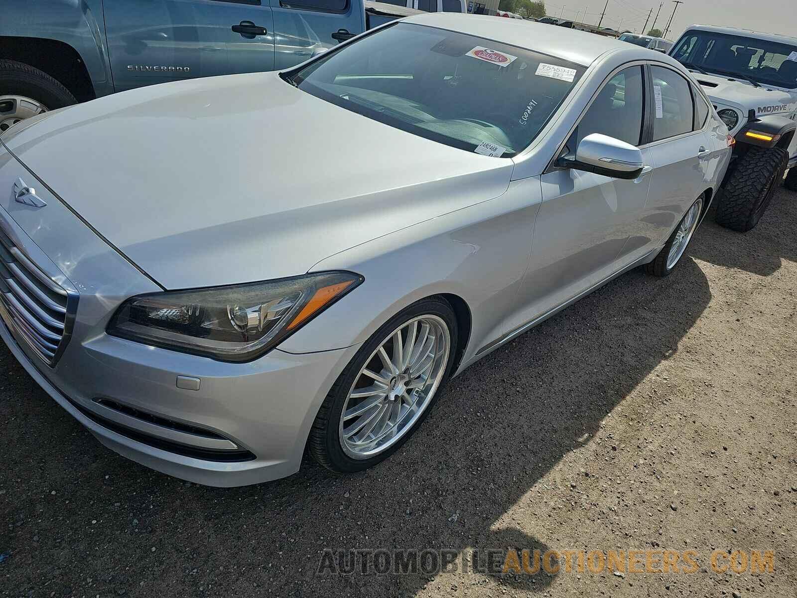 KMHGN4JE9GU125420 Hyundai Genesis 2016