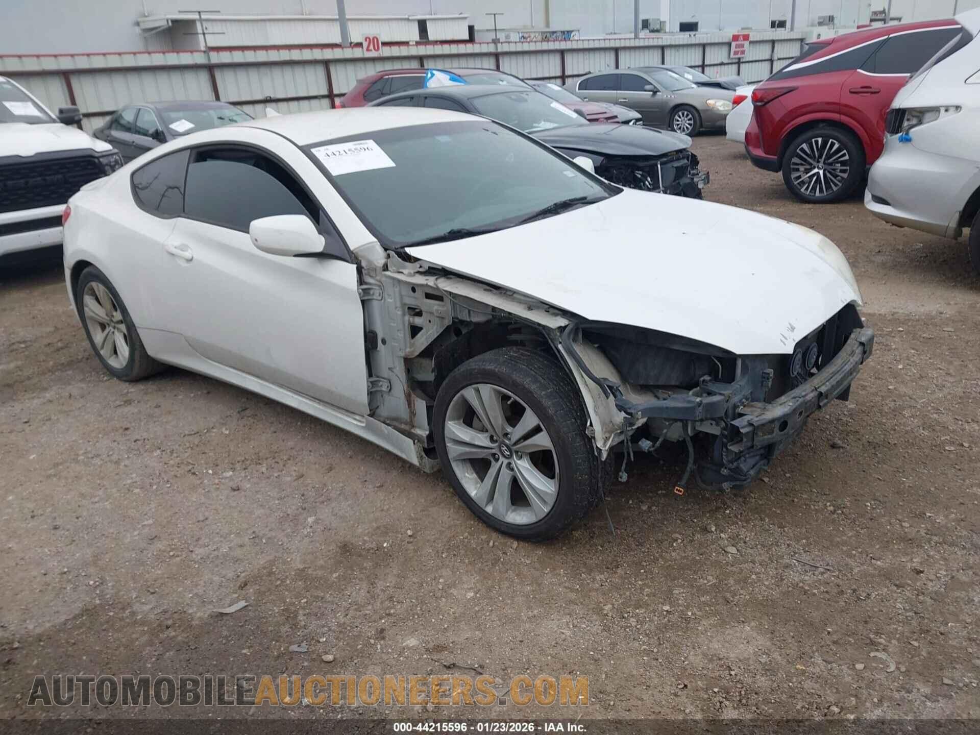 KMHHT6KD1CU068393 HYUNDAI GENESIS 2012