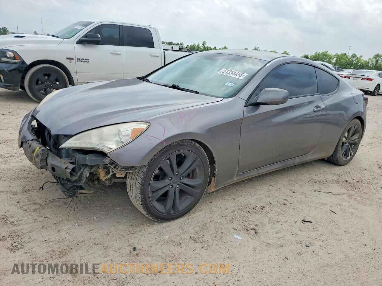 KMHHT6KDXCU073897 HYUNDAI GENESIS 2012