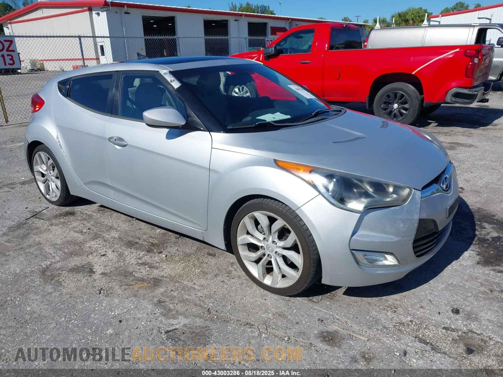 KMHTC6AD0CU022453 HYUNDAI VELOSTER 2012
