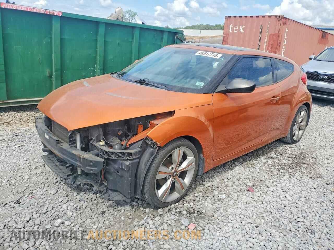KMHTC6AD0CU031931 HYUNDAI VELOSTER 2012