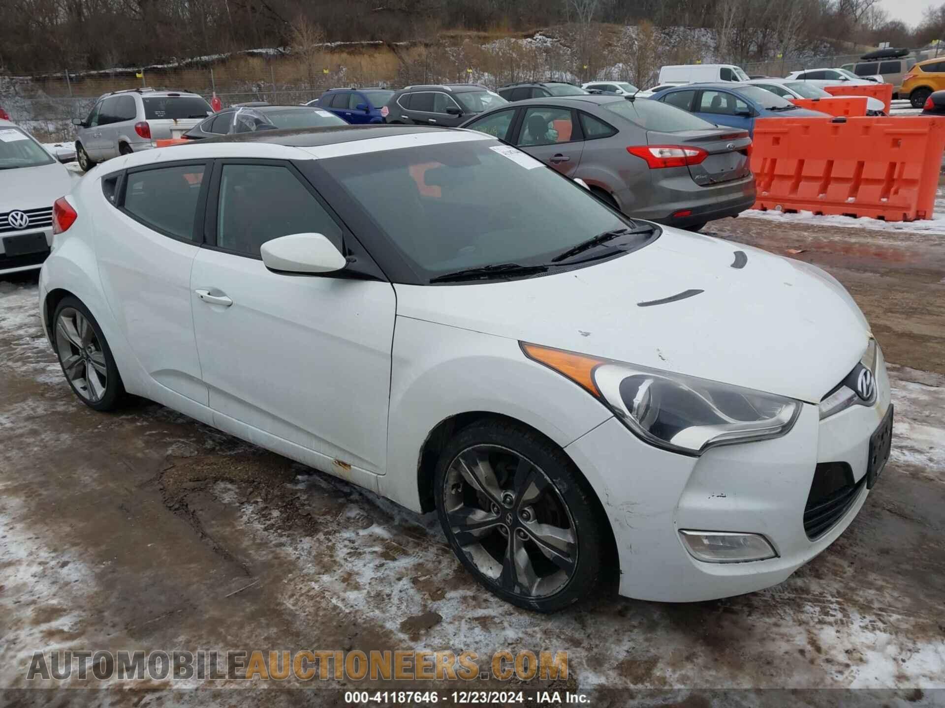 KMHTC6AD0CU032030 HYUNDAI VELOSTER 2012