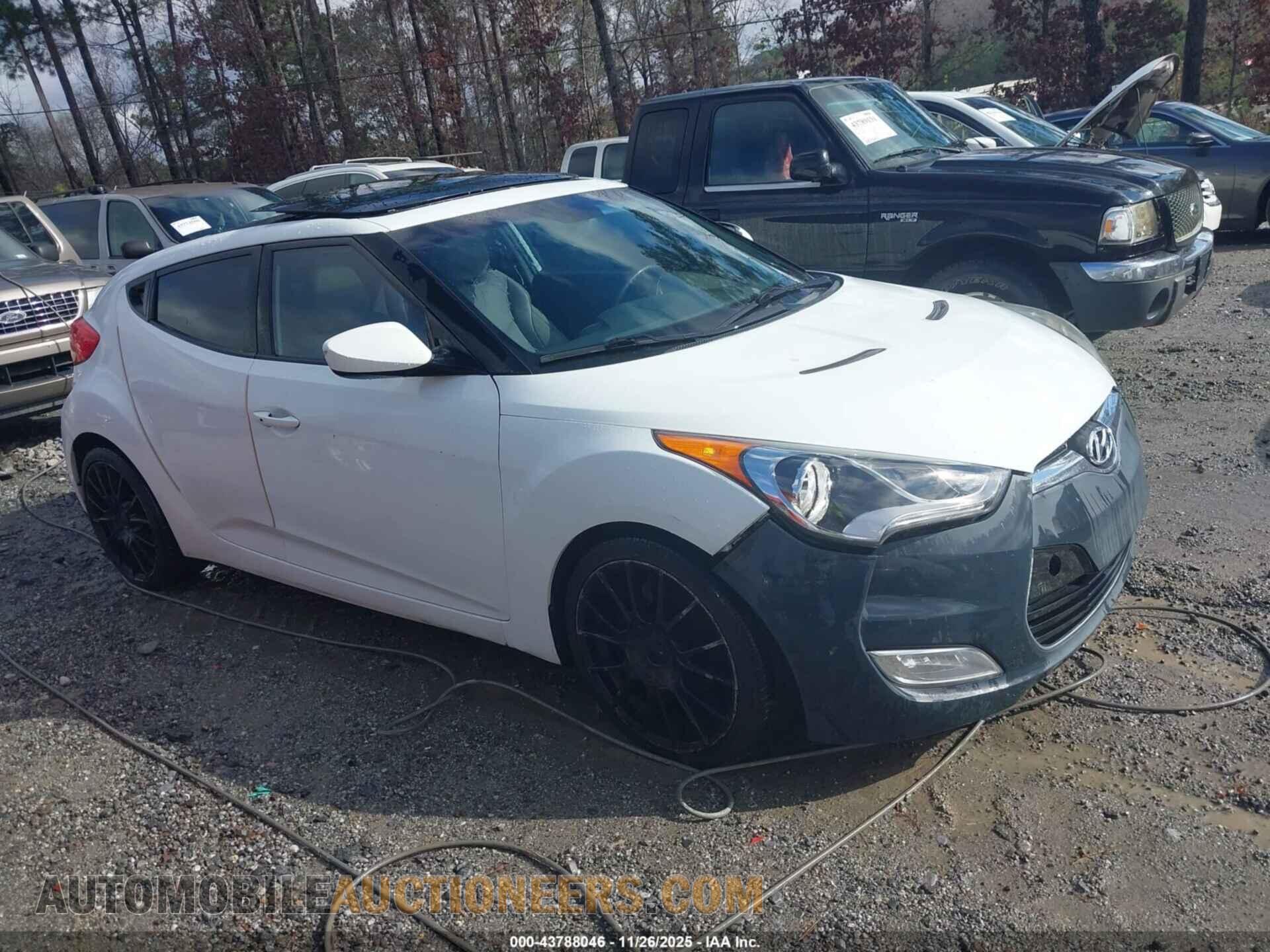 KMHTC6AD0CU079347 HYUNDAI VELOSTER 2012