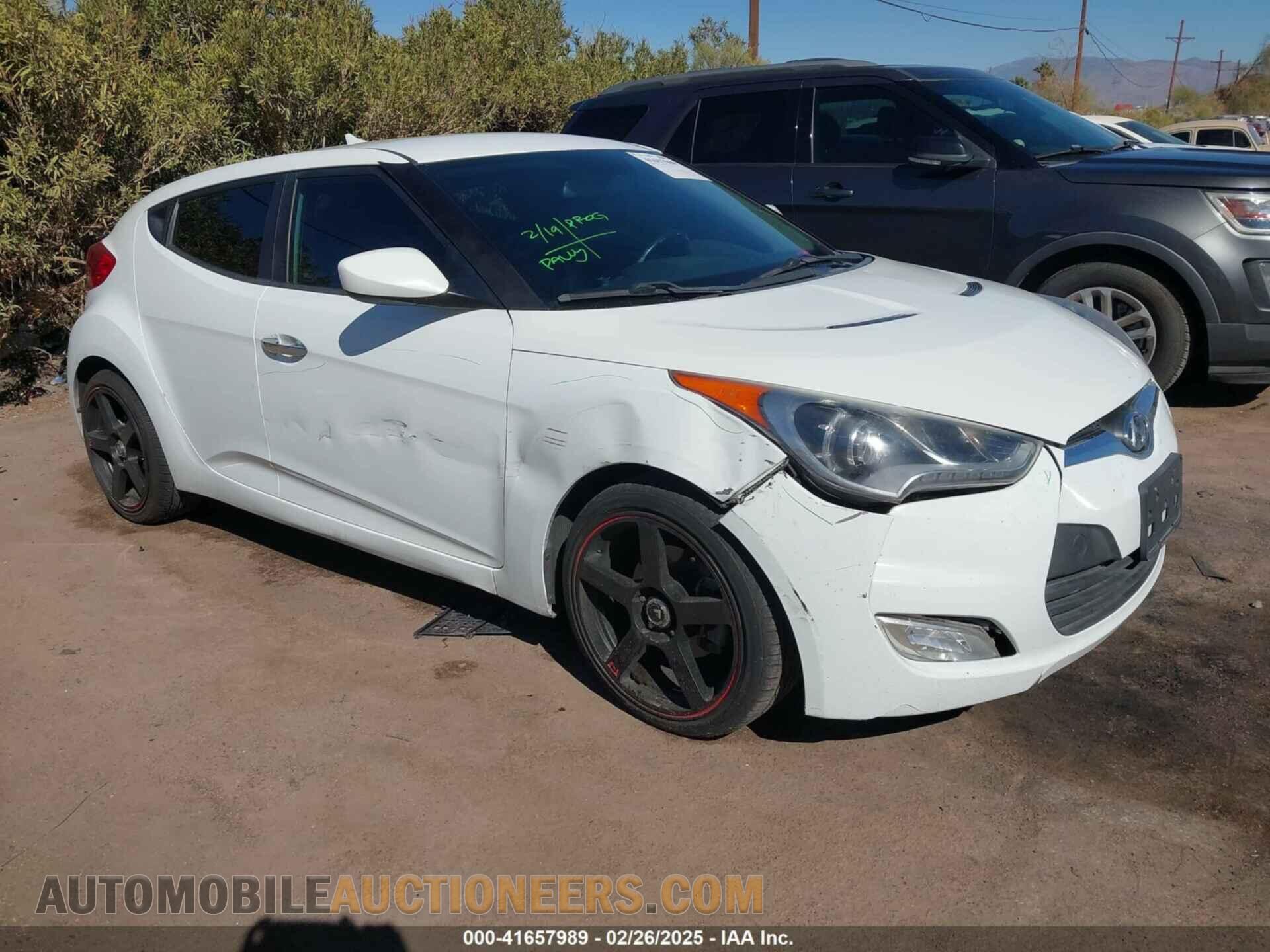 KMHTC6AD0FU218607 HYUNDAI VELOSTER 2015