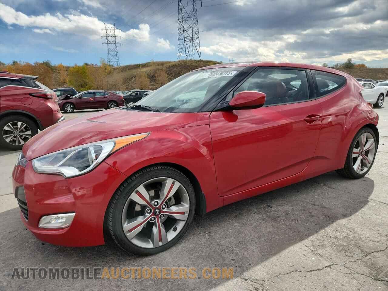 KMHTC6AD1CU028343 HYUNDAI VELOSTER 2012
