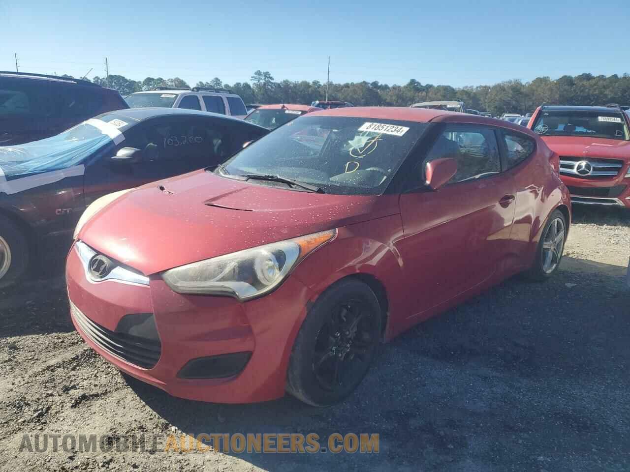 KMHTC6AD1CU036717 HYUNDAI VELOSTER 2012