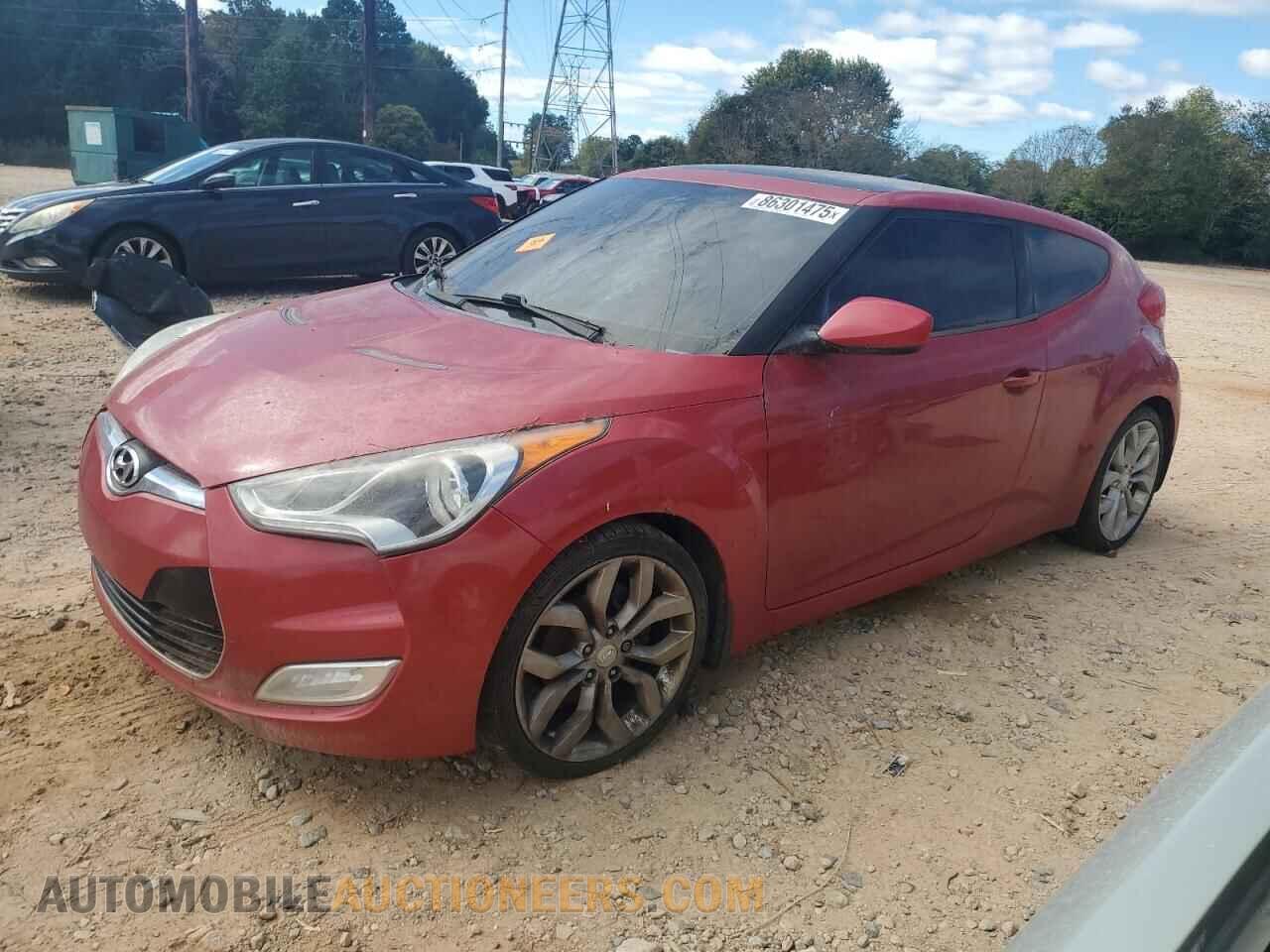 KMHTC6AD1CU078921 HYUNDAI VELOSTER 2012