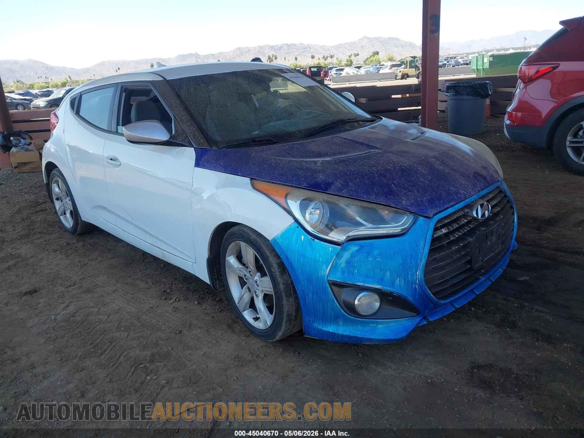 KMHTC6AD2CU066048 HYUNDAI VELOSTER 2012