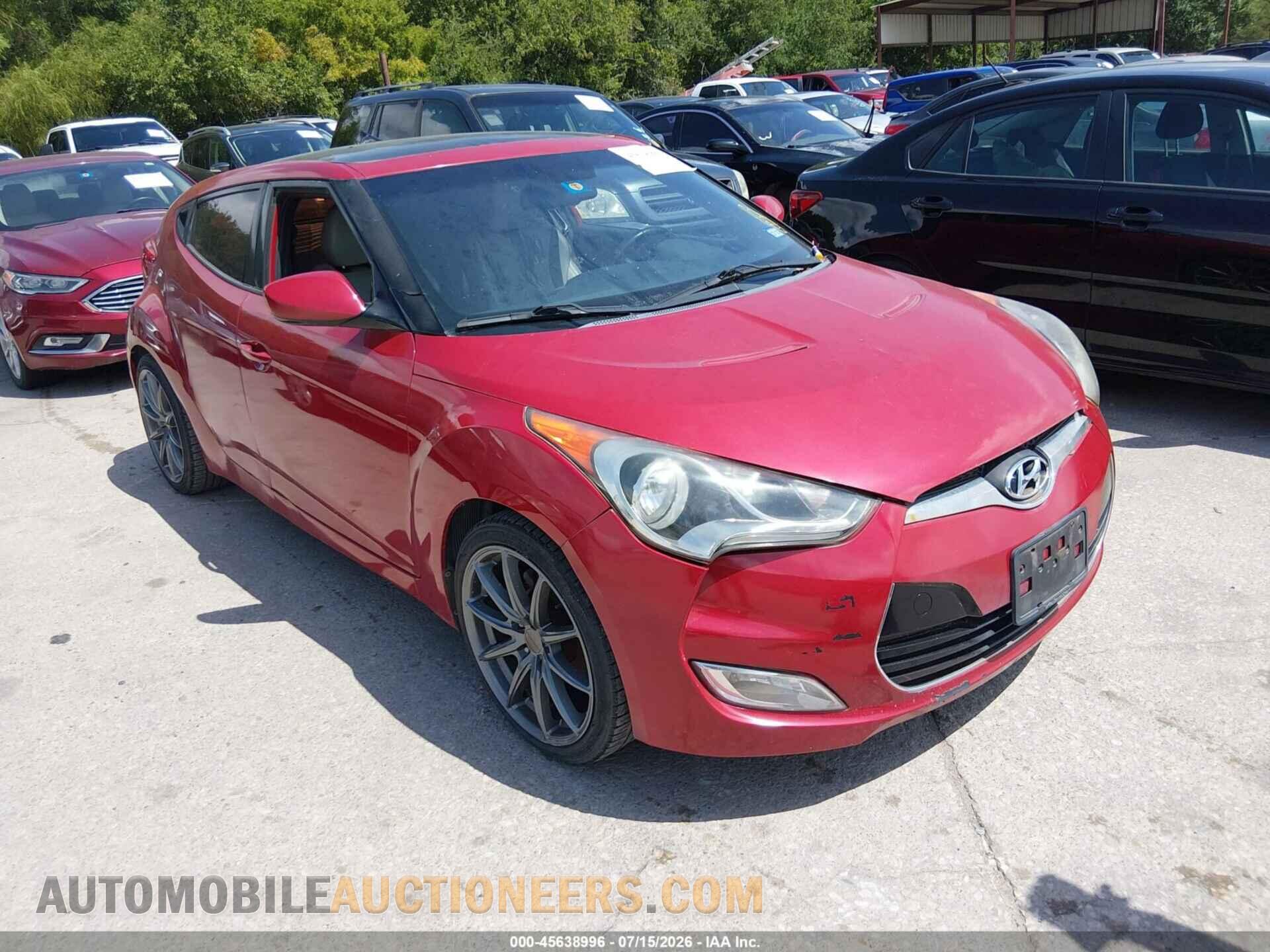KMHTC6AD2CU074425 HYUNDAI VELOSTER 2012