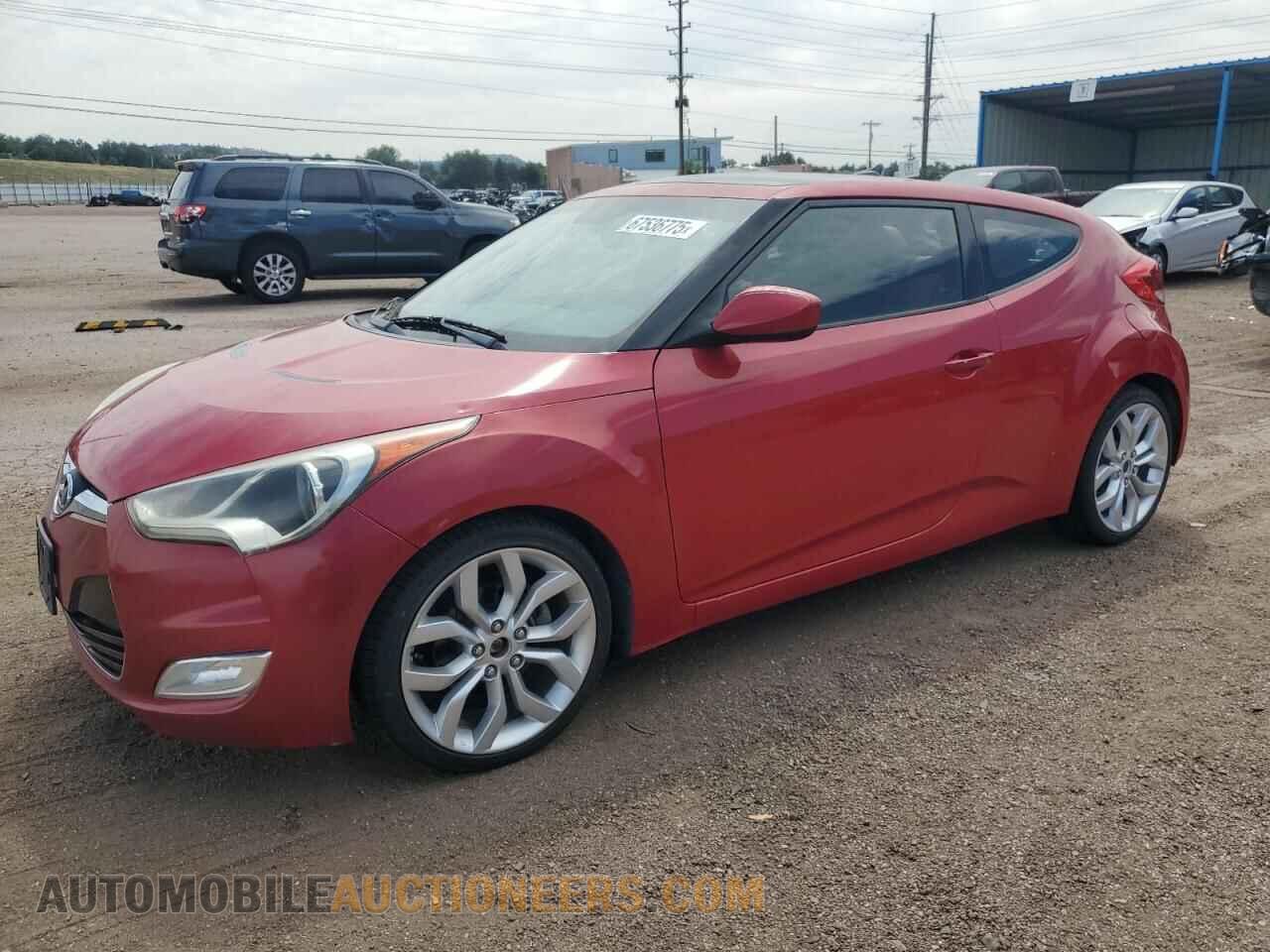 KMHTC6AD3CU027985 HYUNDAI VELOSTER 2012