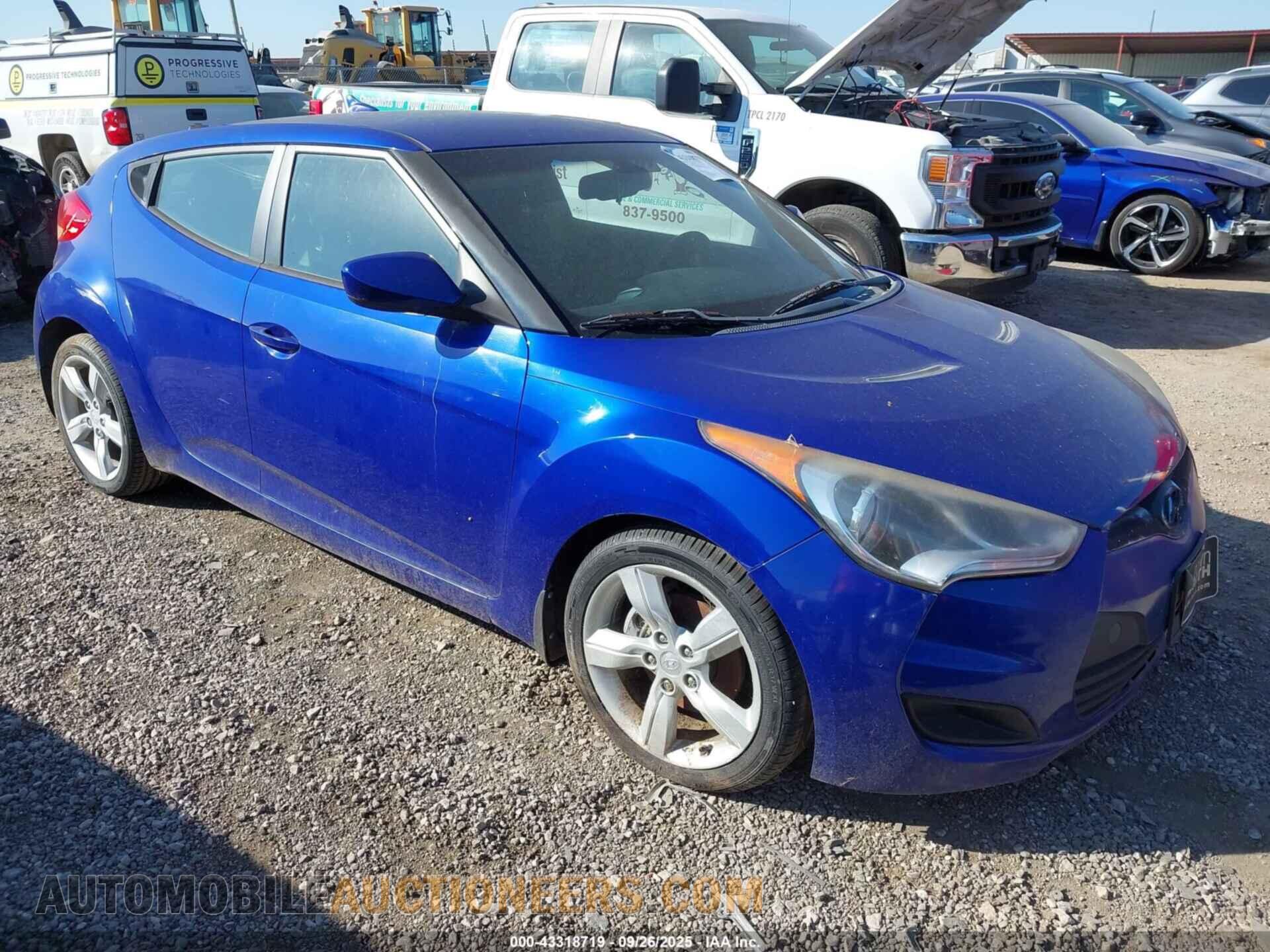 KMHTC6AD3CU061621 HYUNDAI VELOSTER 2012