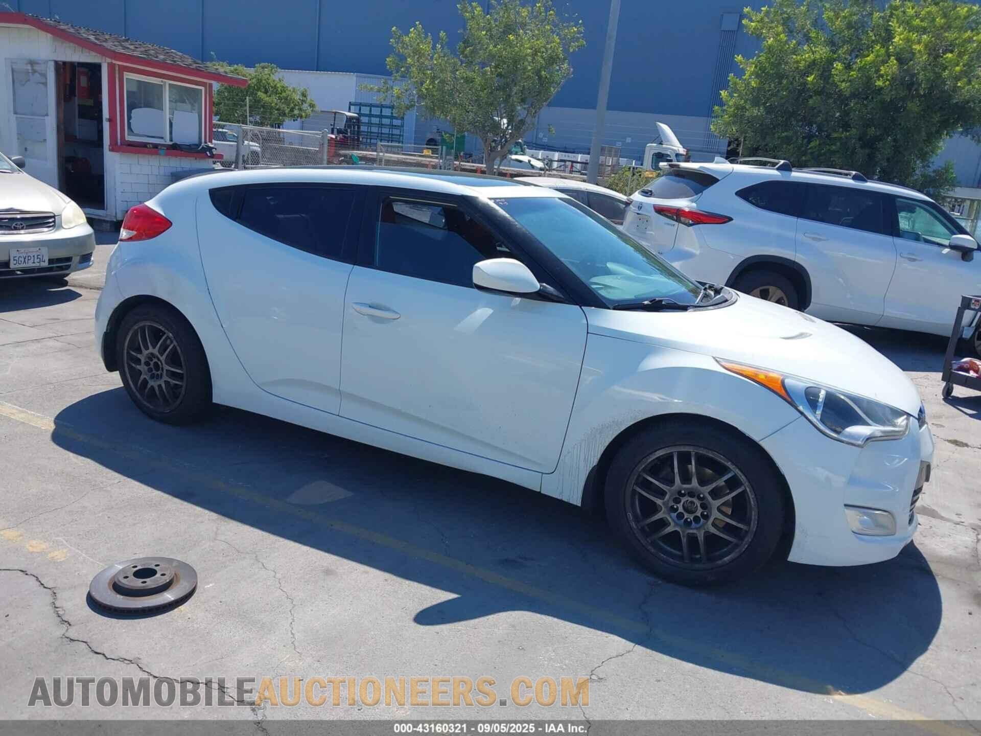 KMHTC6AD3CU078726 HYUNDAI VELOSTER 2012