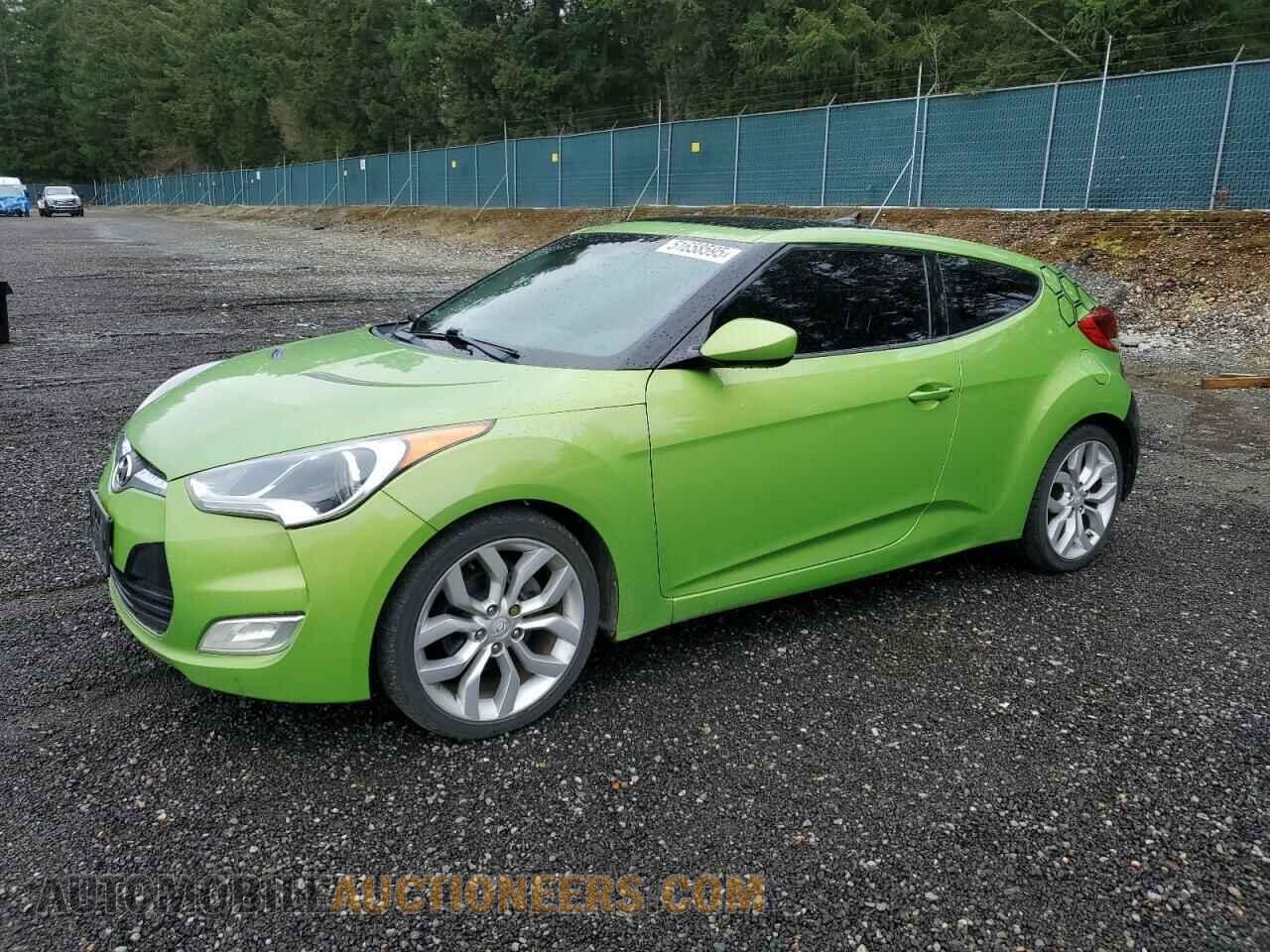 KMHTC6AD4CU026389 HYUNDAI VELOSTER 2012