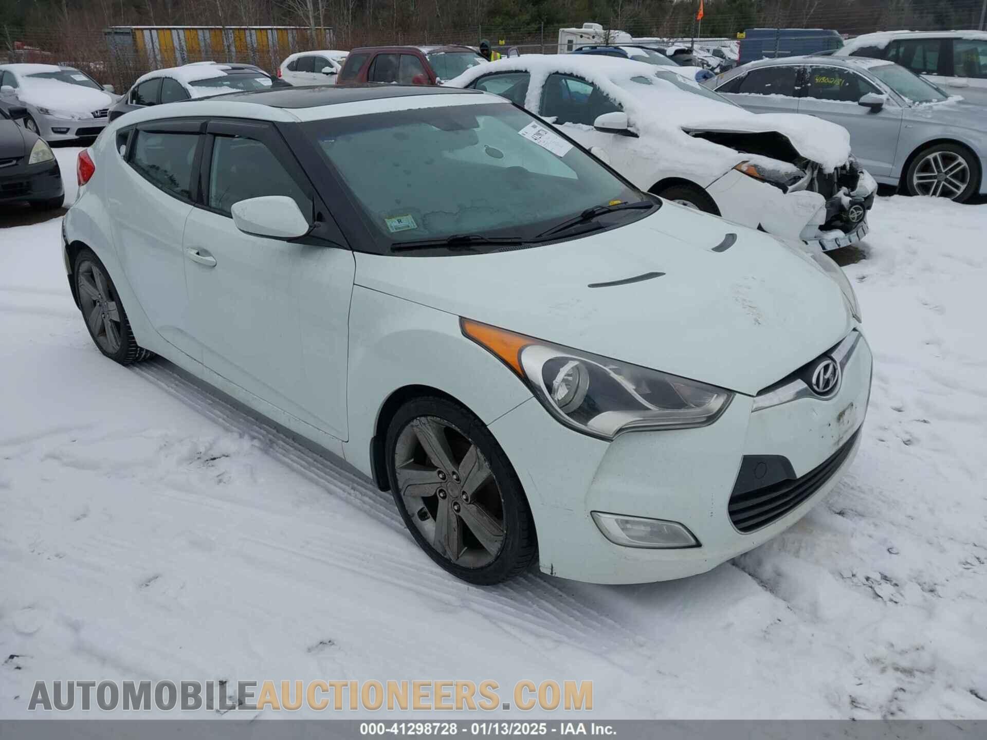 KMHTC6AD4CU067010 HYUNDAI VELOSTER 2012