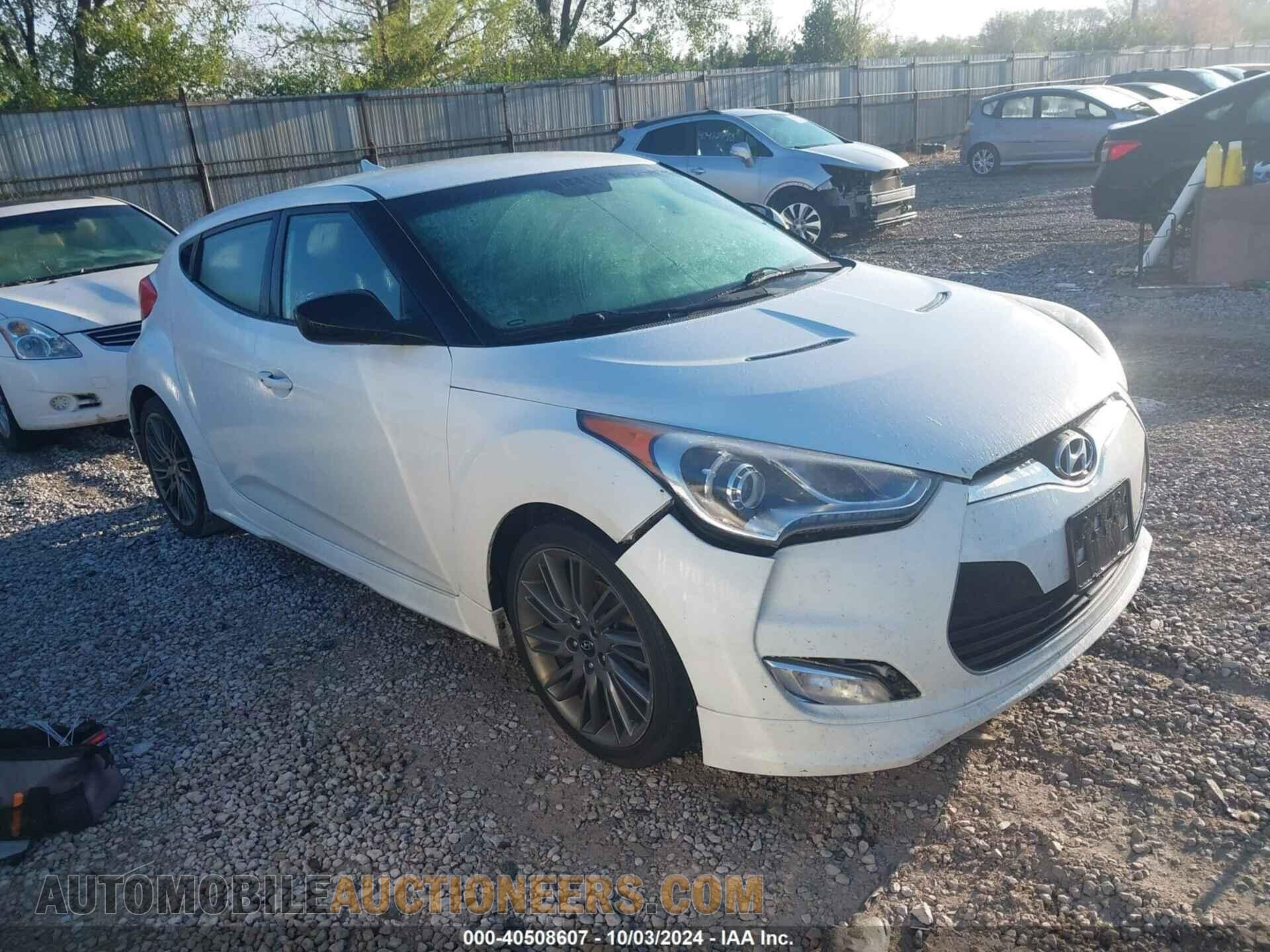 KMHTC6AD4DU134383 HYUNDAI VELOSTER 2013