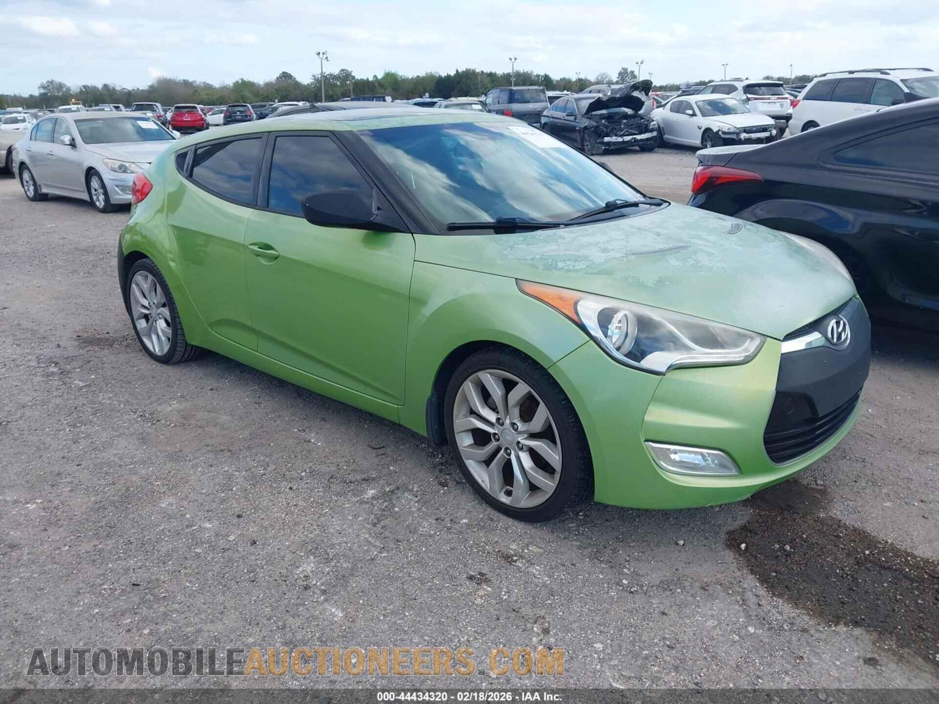 KMHTC6AD5CU027552 HYUNDAI VELOSTER 2012