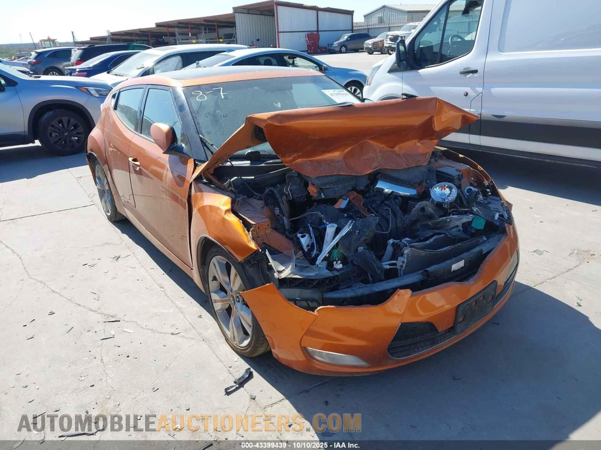 KMHTC6AD5CU082065 HYUNDAI VELOSTER 2012
