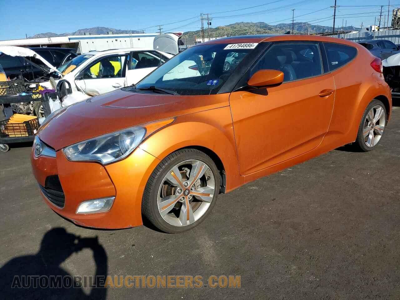 KMHTC6AD6CU041430 HYUNDAI VELOSTER 2012