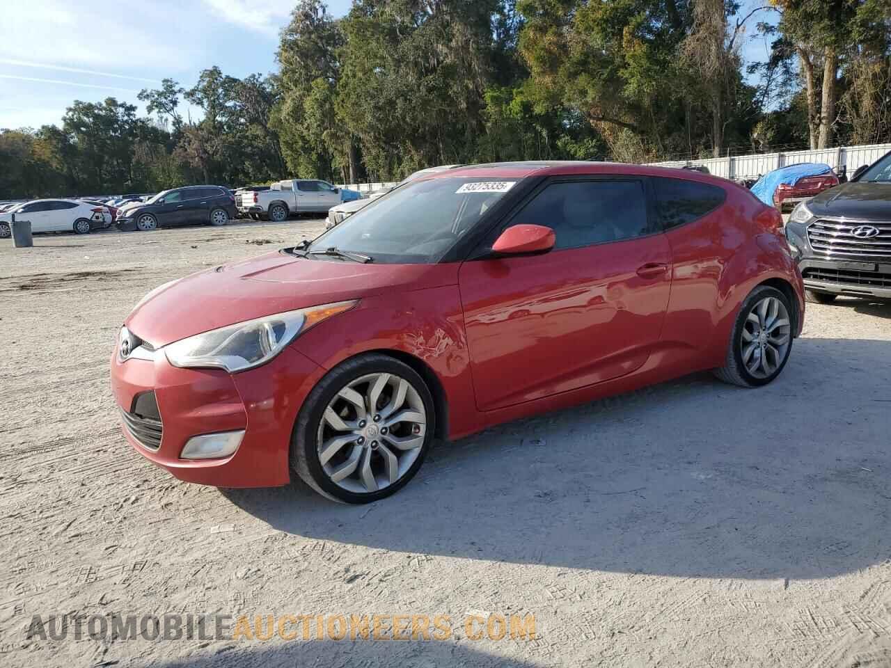KMHTC6AD6CU044666 HYUNDAI VELOSTER 2012