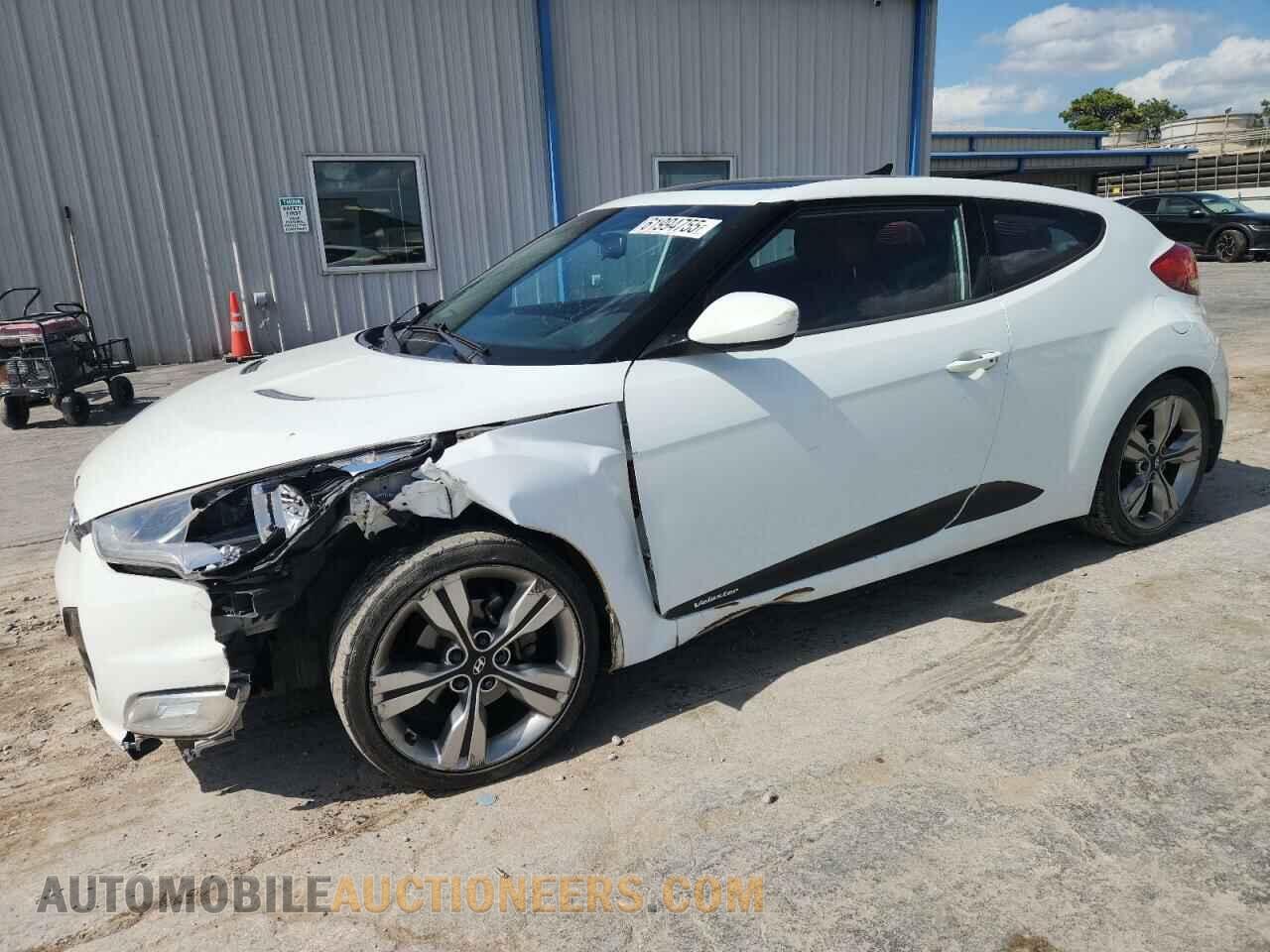 KMHTC6AD6CU065100 HYUNDAI VELOSTER 2012