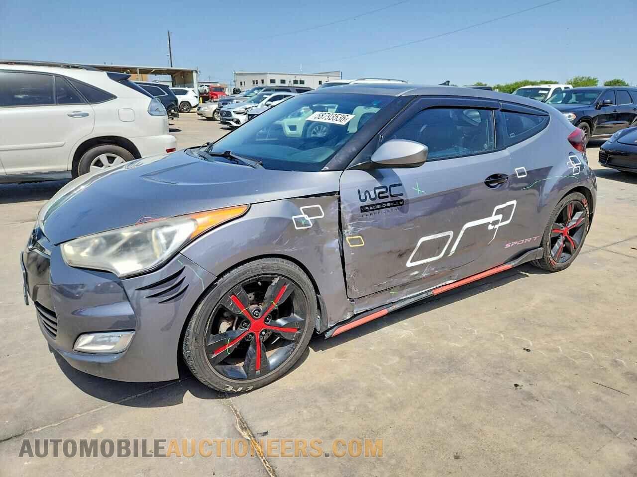 KMHTC6AD6CU081782 HYUNDAI VELOSTER 2012