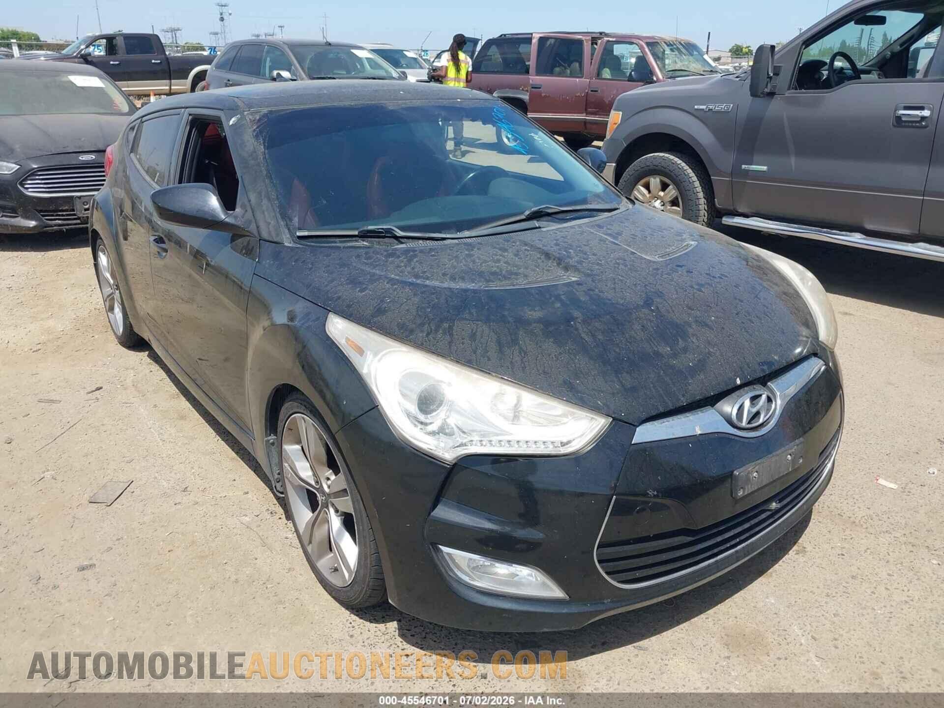 KMHTC6AD7CU048287 HYUNDAI VELOSTER 2012