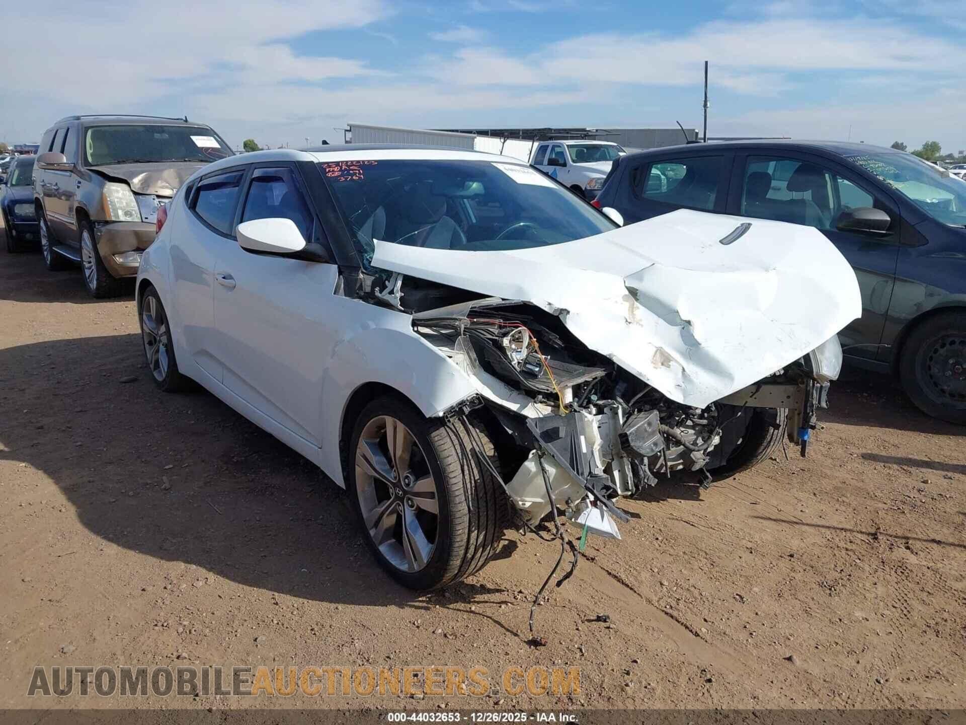 KMHTC6AD7CU053764 HYUNDAI VELOSTER 2012