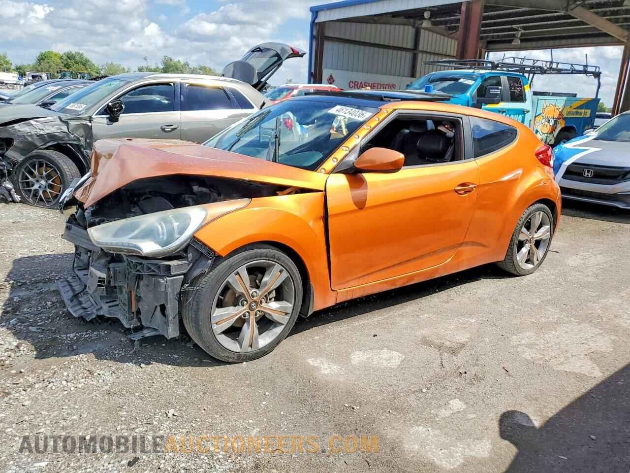 KMHTC6AD7CU057605 HYUNDAI VELOSTER 2012