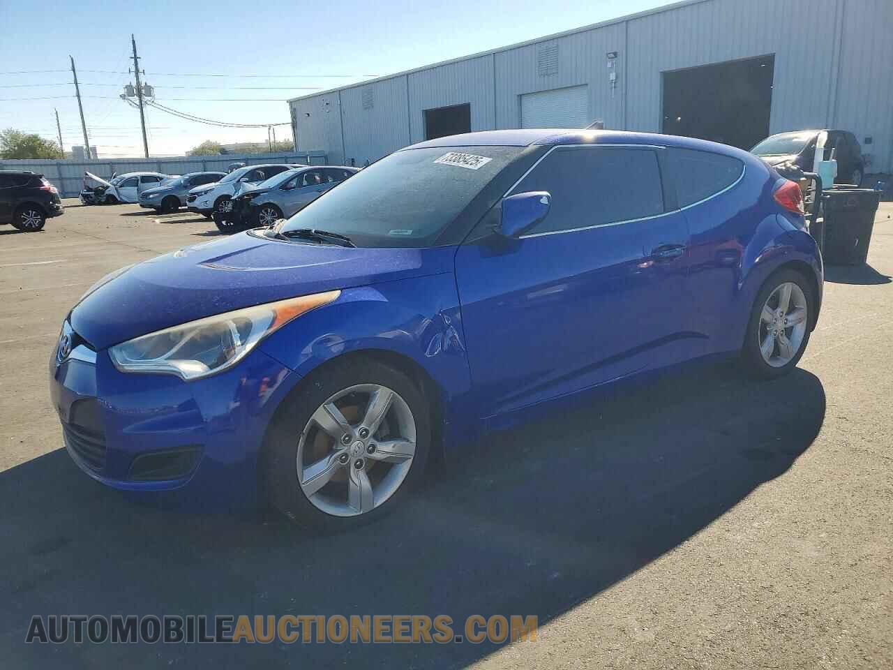 KMHTC6ADXCU037400 HYUNDAI VELOSTER 2012