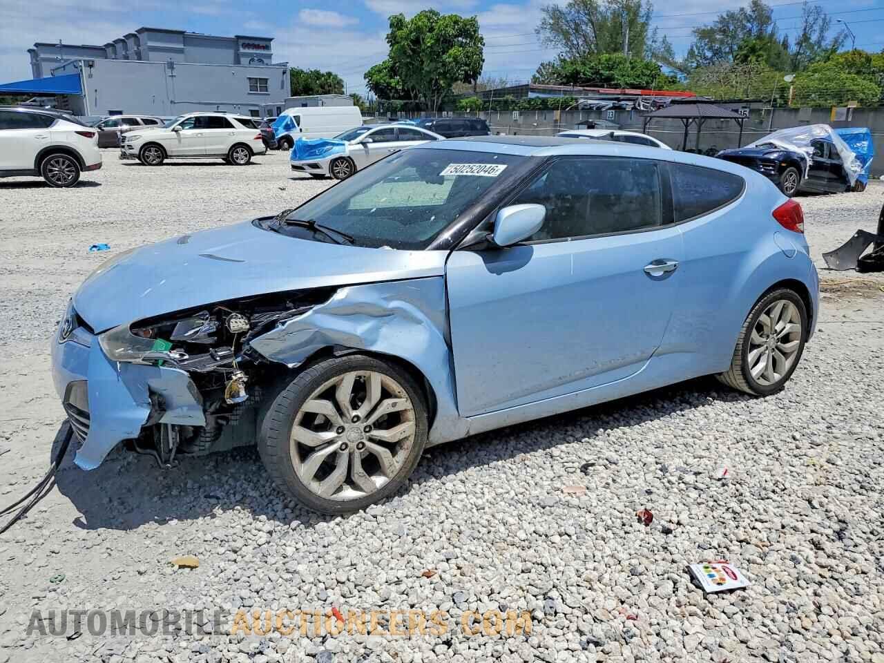 KMHTC6ADXCU071076 HYUNDAI VELOSTER 2012
