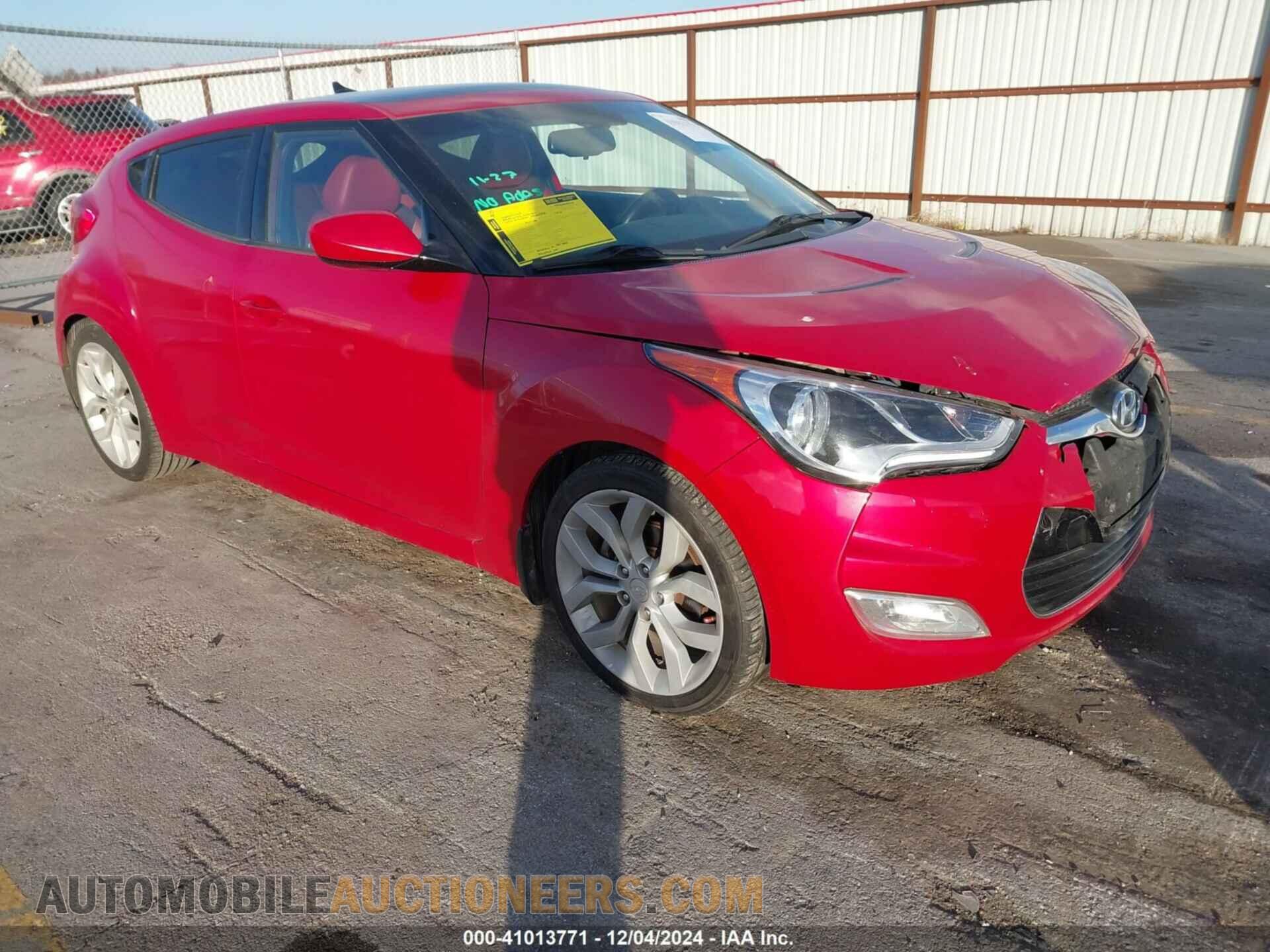 KMHTC6ADXCU071305 HYUNDAI VELOSTER 2012