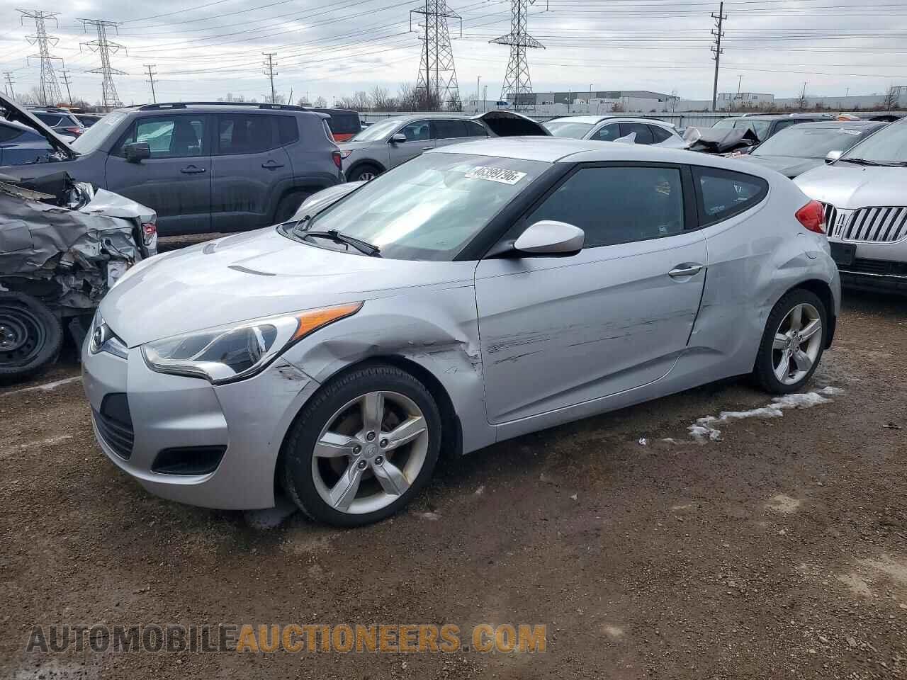 KMHTC6ADXCU077153 HYUNDAI VELOSTER 2012
