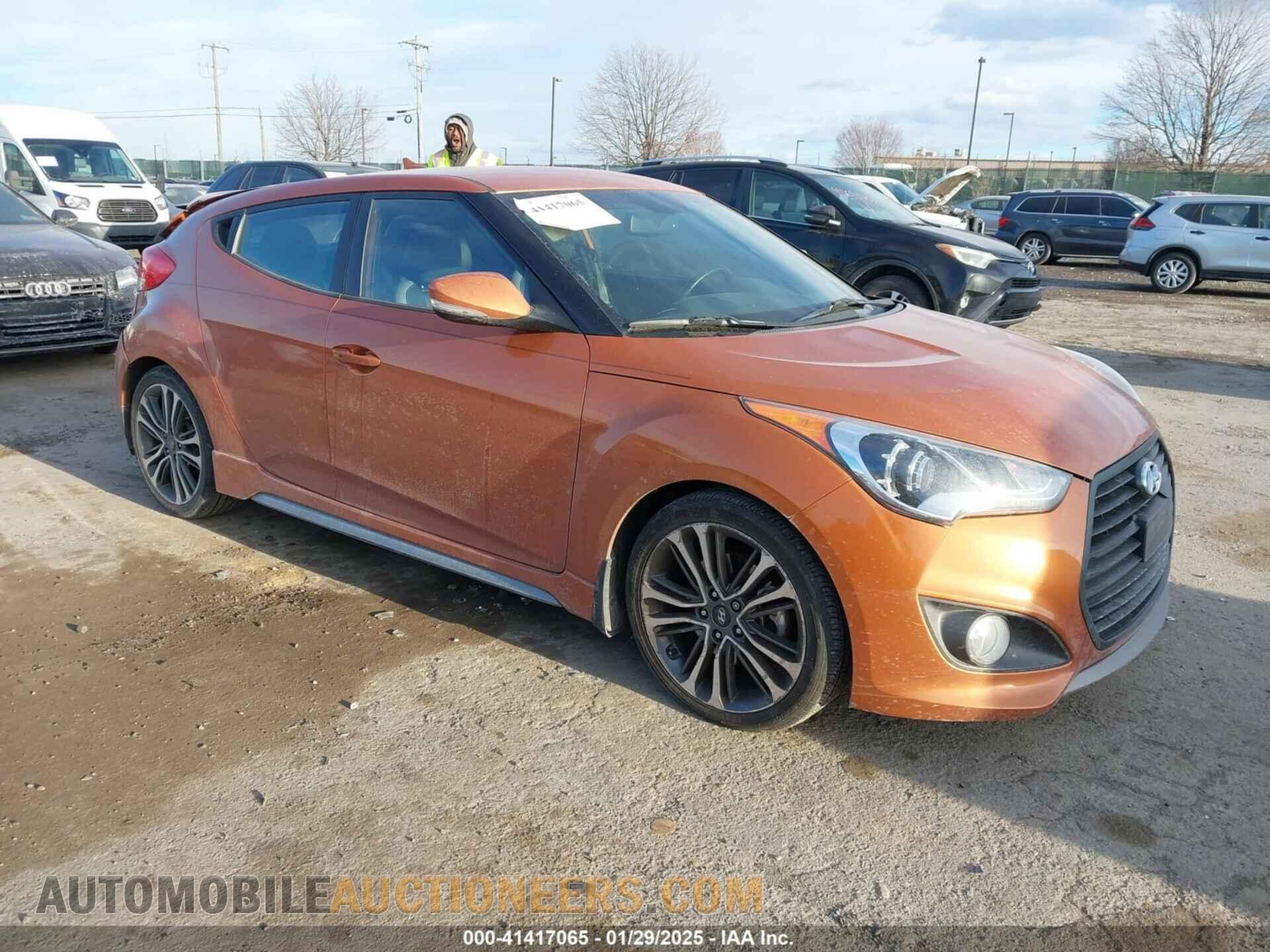 KMHTC6AE2GU265437 HYUNDAI VELOSTER 2016