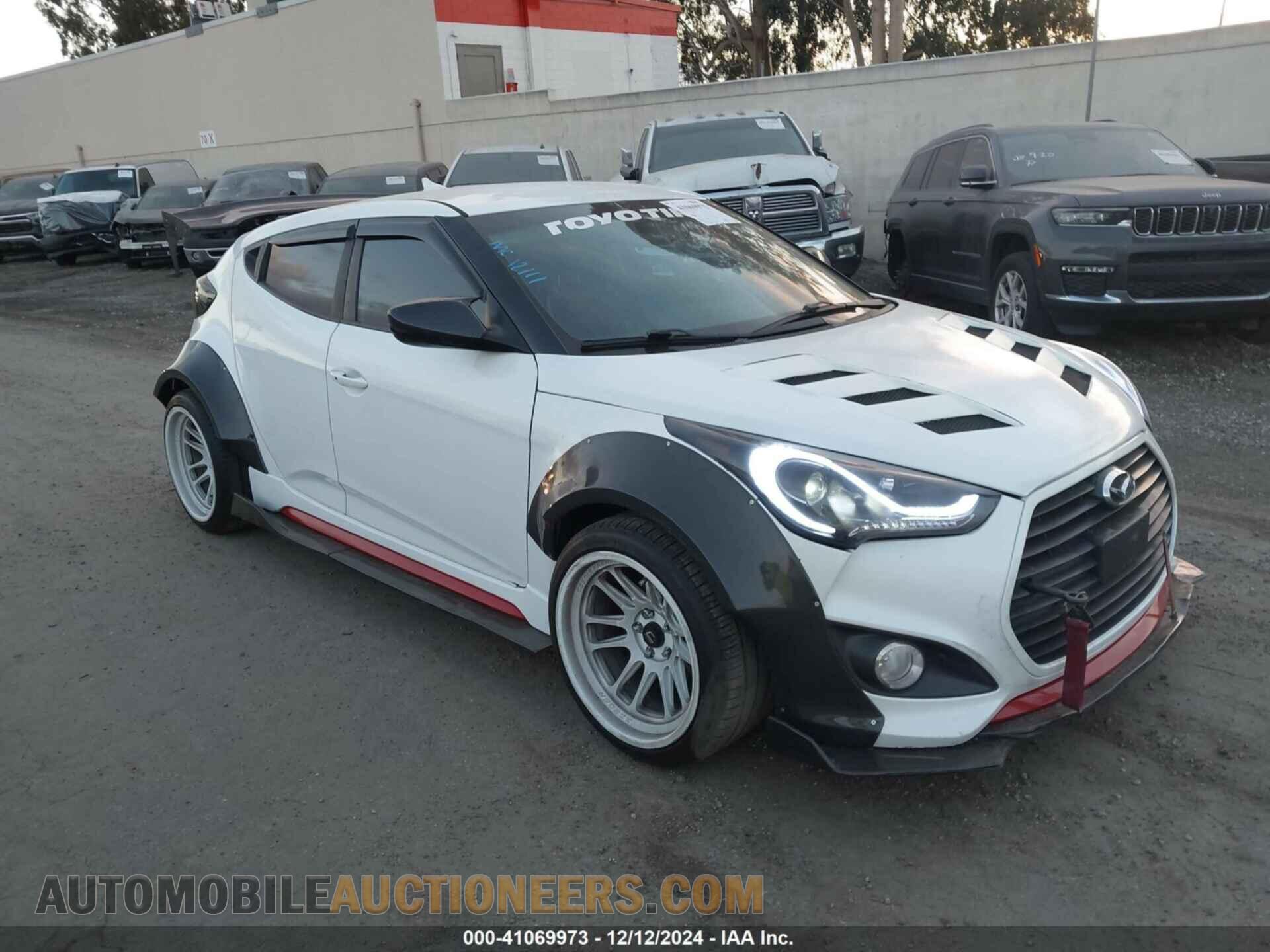 KMHTC6AE4FU238299 HYUNDAI VELOSTER 2015
