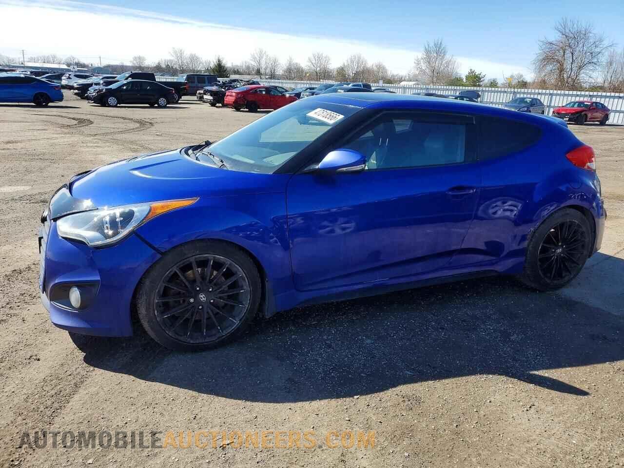 KMHTC6AEXDU090253 HYUNDAI VELOSTER 2013