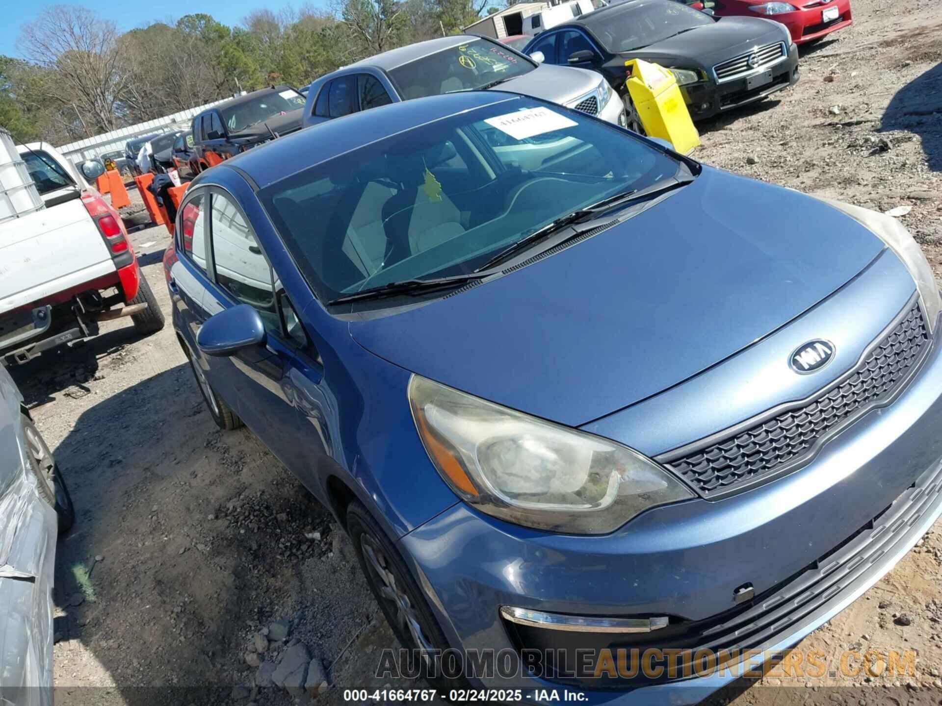 KNADM4A30G6684106 KIA RIO 2016