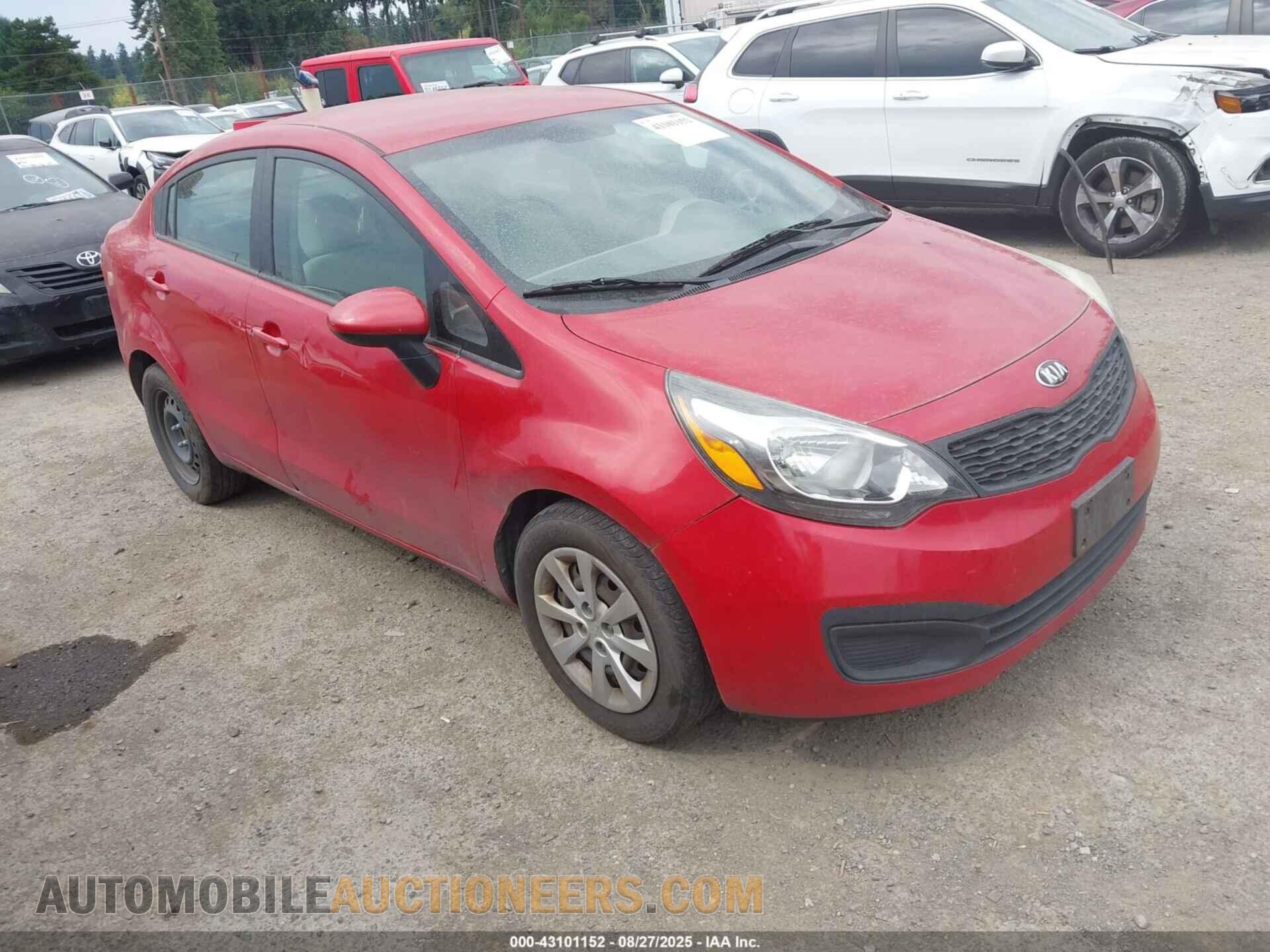KNADM4A3XD6193473 KIA RIO 2013