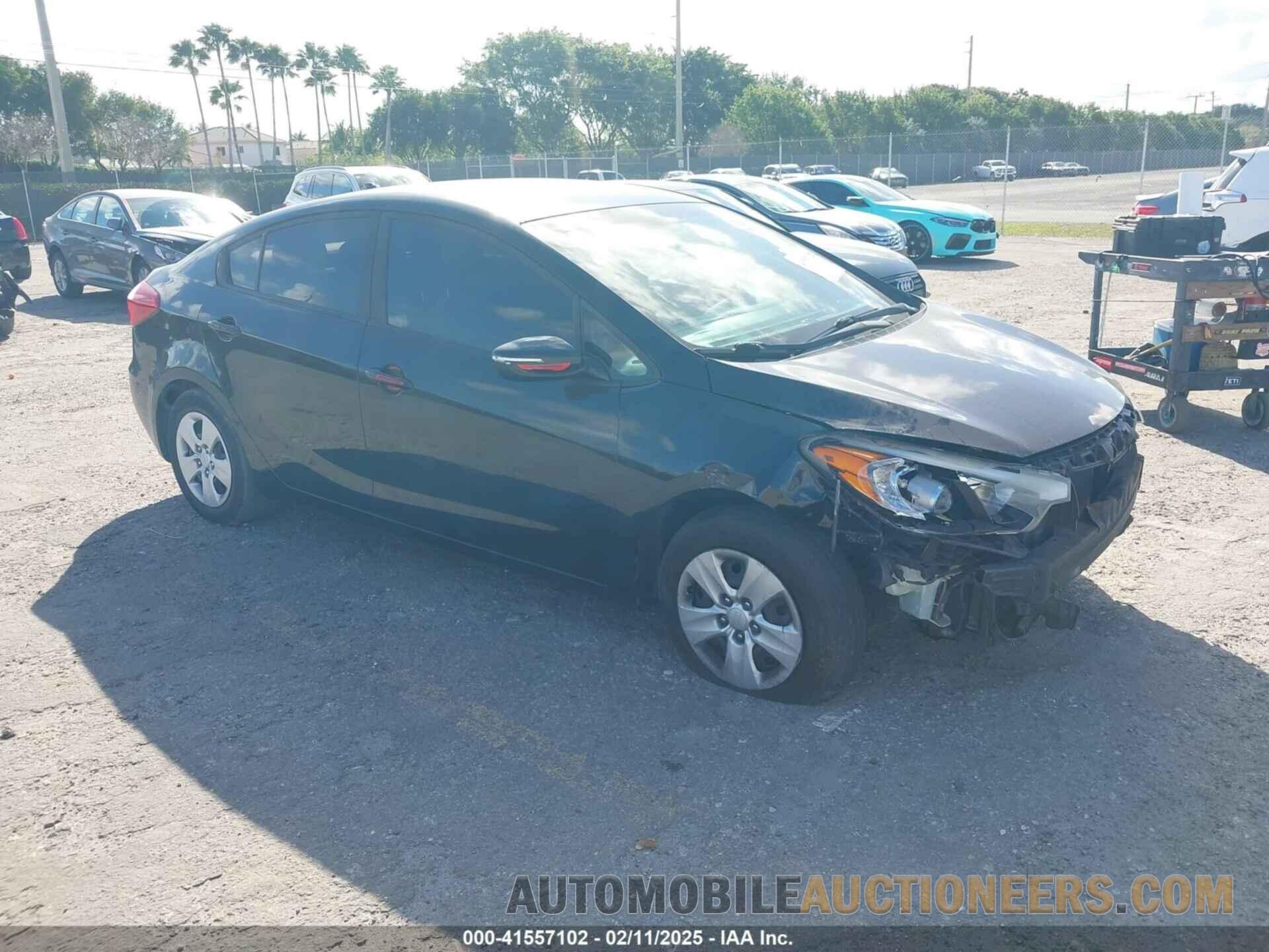 KNAFX4A65G5538817 KIA FORTE 2016
